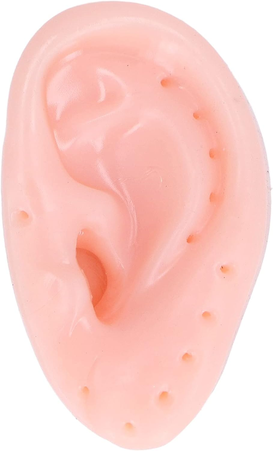 Pimple Popping Toy, Blackheads Remover Toy Novelty Stress Relief Pimples Ears Shaped Decompression Fun Toy Pimple Popper Toy for Kids and Adults, Squeeze Acne Toy Set with Tweezers image number 4