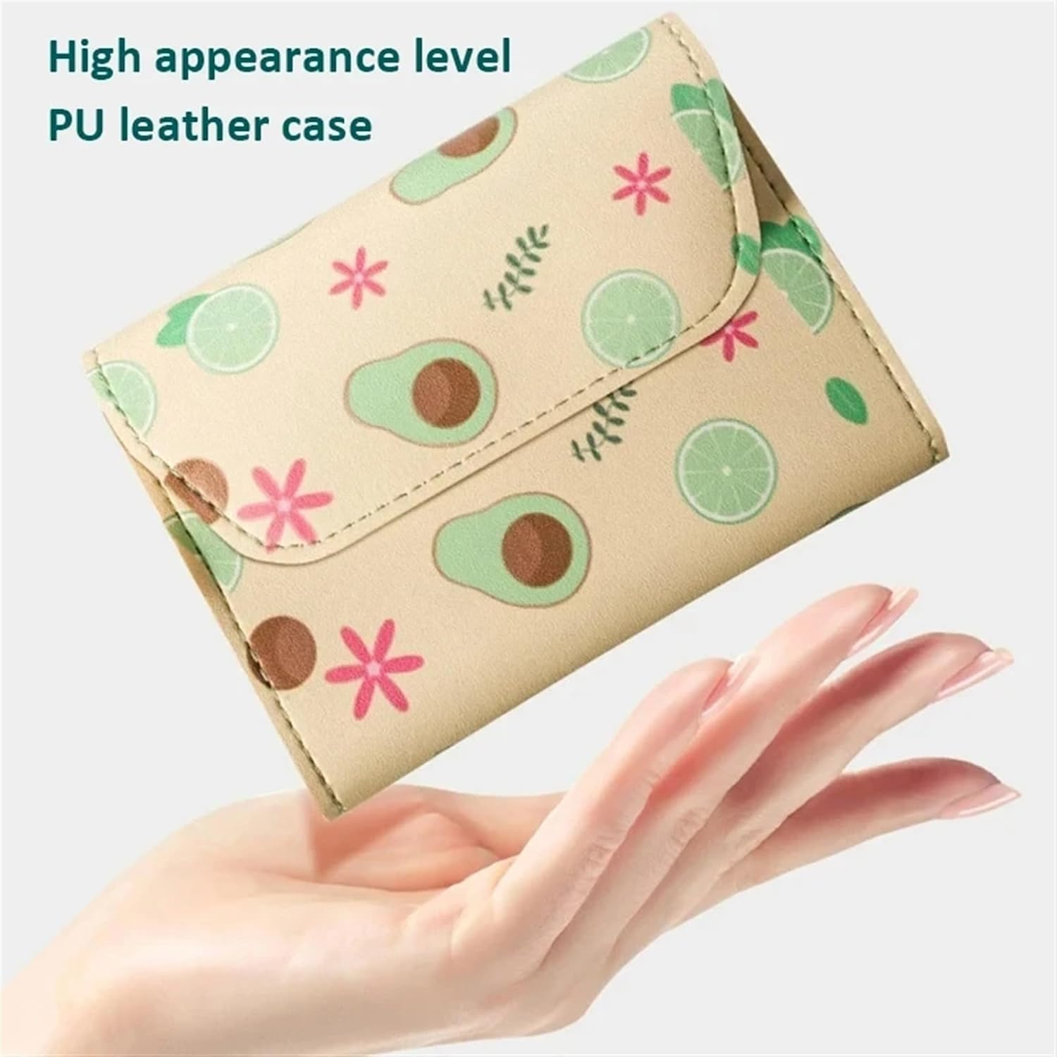 Tools 9 Pcs Set Fruits Design Stainless Steel Nail Clippers Set with Folding Bag Manicure Cutter Kits Scissors Makeup Beauty Tool Professional