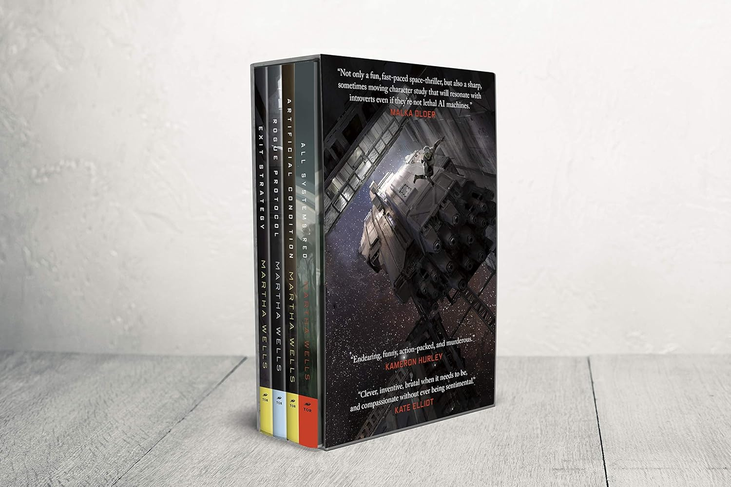 The Murderbot Diaries: All Systems Red, Artificial Condition, Rogue Protocol, Exit Strategy