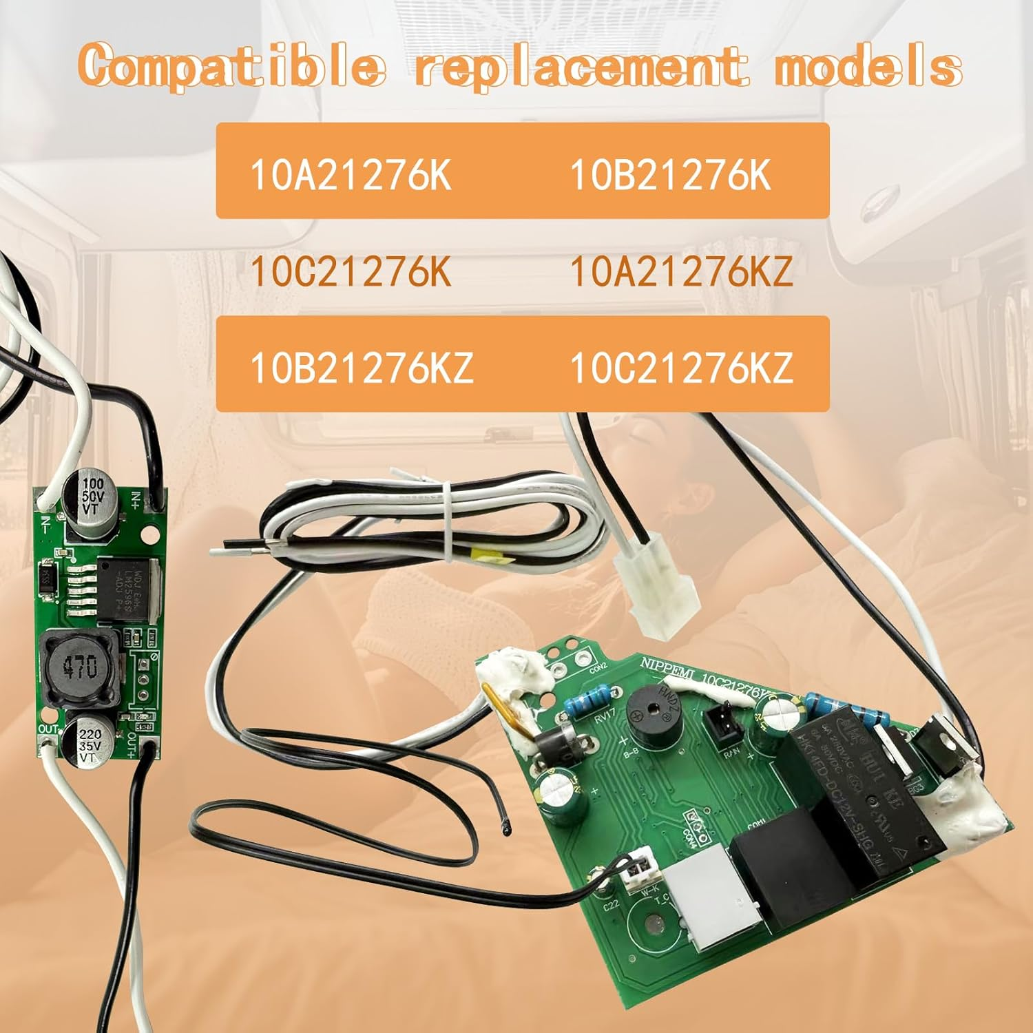 PCB Aftermarket Compatible with Maxxfan Maxxair Deluxe 12V Vent Fan Controller Board for RV Roof Vent (00‑05100K, 00‑06200K, 00‑05101K, 00‑06201K, 00‑04000K, 00‑04050K, 00‑04001K, 00‑04002K Models) image number 5