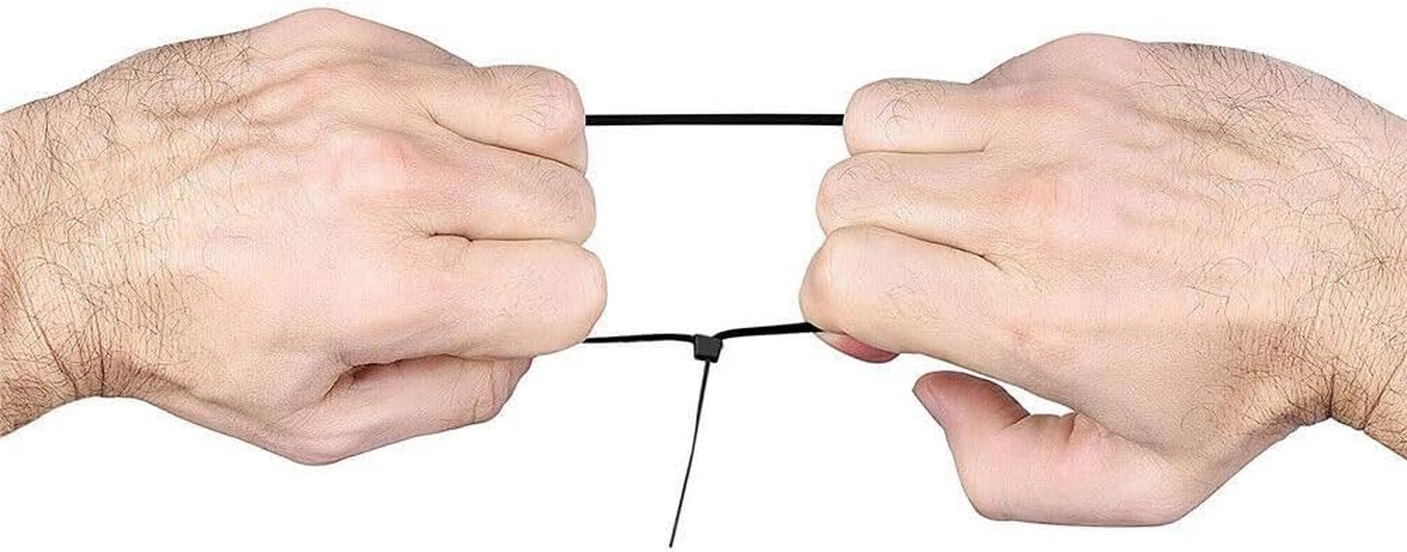 Tootoo 200/400Pcs Cable Ties Ziptie Nylon UV Stabilised Plastic Electrical Wire Bundle Bulk (200, 200Mm X 3.6Mm (Color Random)) image number 3