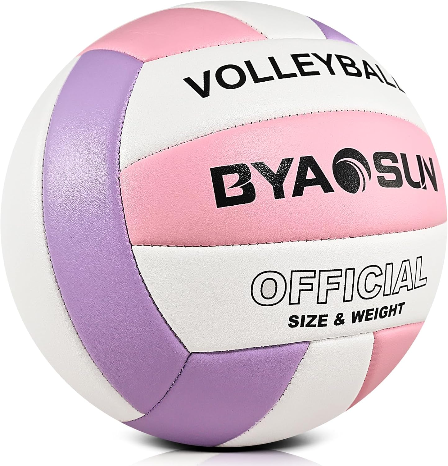 BYAOSUN Soft Official Volleyball for Indoor Outdoor Beach, Size 5 Training Volleyball for Beginner Teenager Adult image number 4