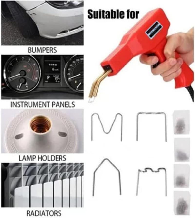 Plastic Welder Garage Tool Repair Welding Kit Car Bumper Hot Stapler Machine AU image number 5