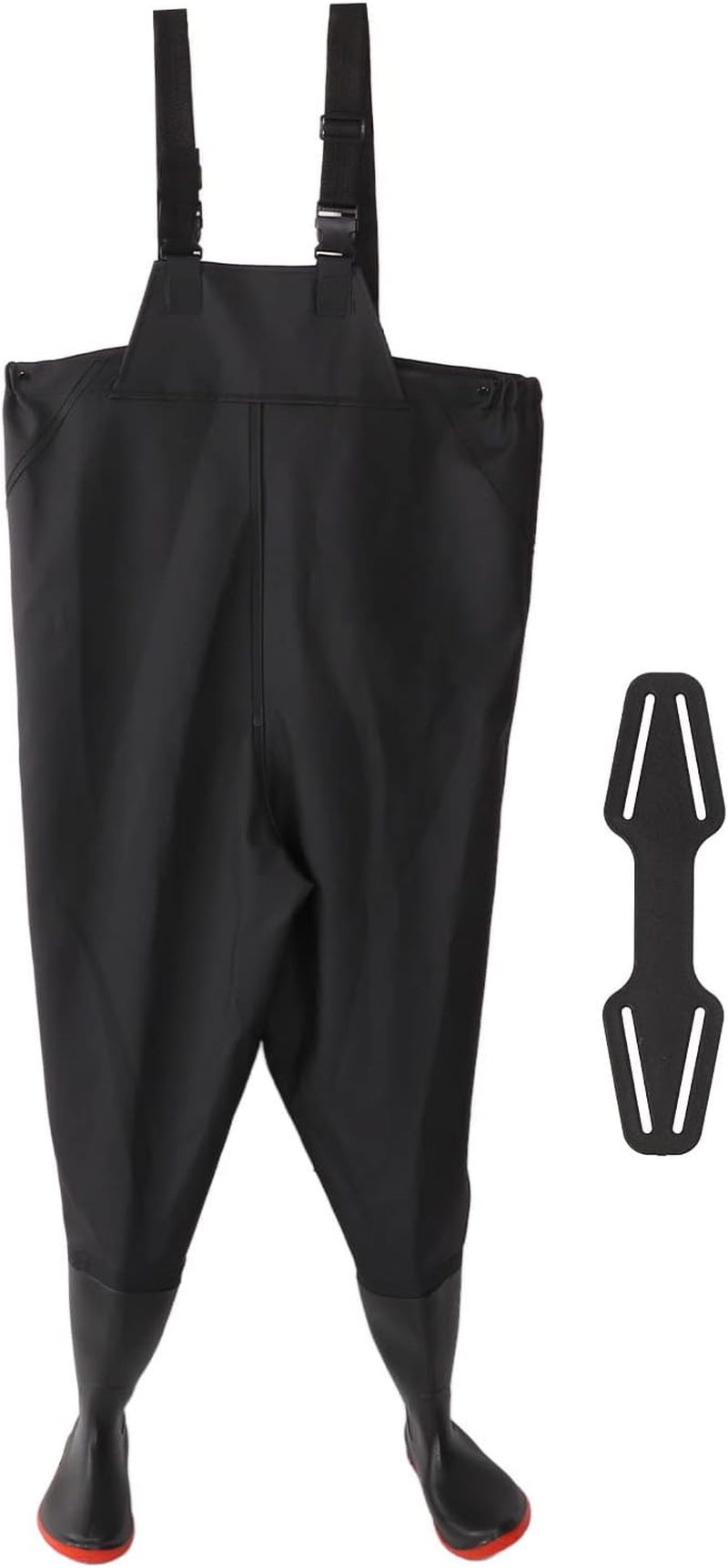 Chest Wading Pants, Soft Absorbent Sealed Stocking Foot Fishing Waders Thick for Outdoor (41 Size) image number 1