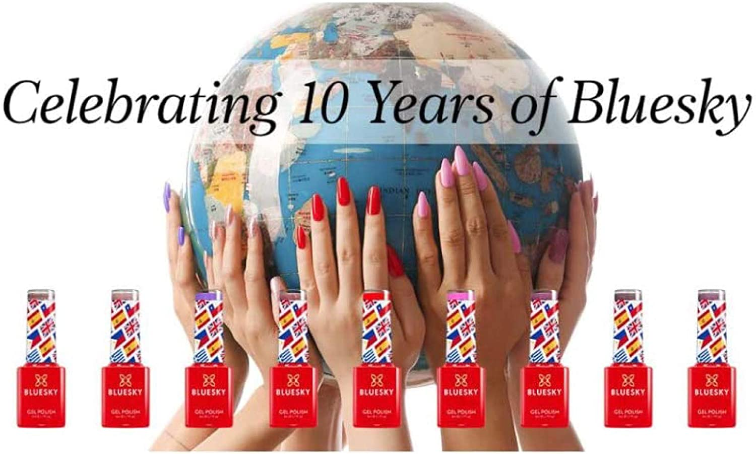 Bluesky Pine Tree Gel Nail Polish 10 Ml, Green Glitter image number 4