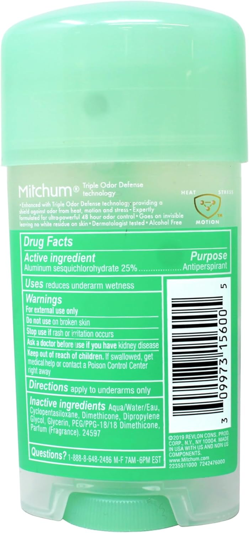 Mitchum for Women Power Gel Anti-Perspirant Deodorant Powder Fresh 2.25 Oz (Pack of 5) image number 2