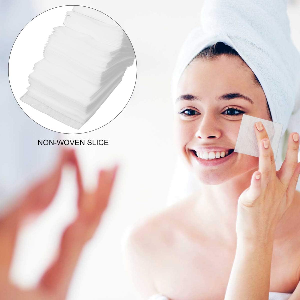 ULTECHNOVO Gauze Pads - 100 Pcs Non-Woven Gauze Pads Sponge - 4X4 Inch Absorbent Gauze Dressing Pads - Gauze Sponge Pads for Home First Aid, Facial Use image number 5