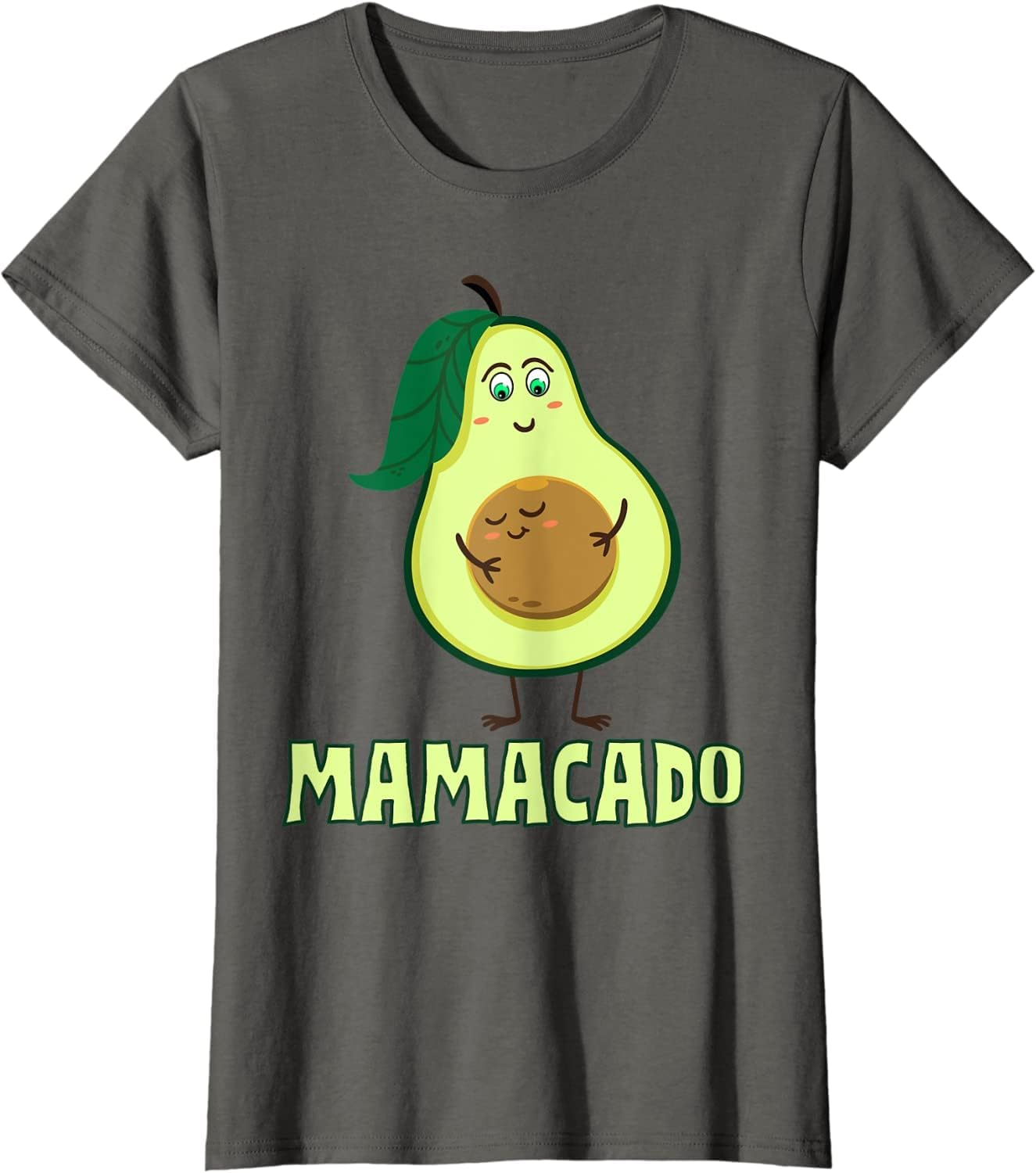Mamacado Avocado Mama Pregnant Baby Shower Pregnant Ds146 T-Shirt image number 1