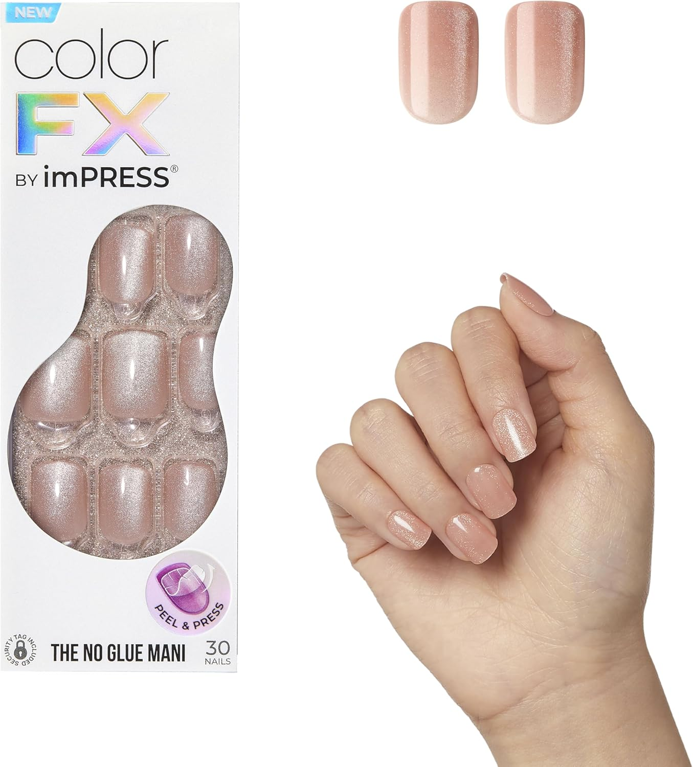 KISS Colorfx Impress Nails &ndash; Starstruck image number 1