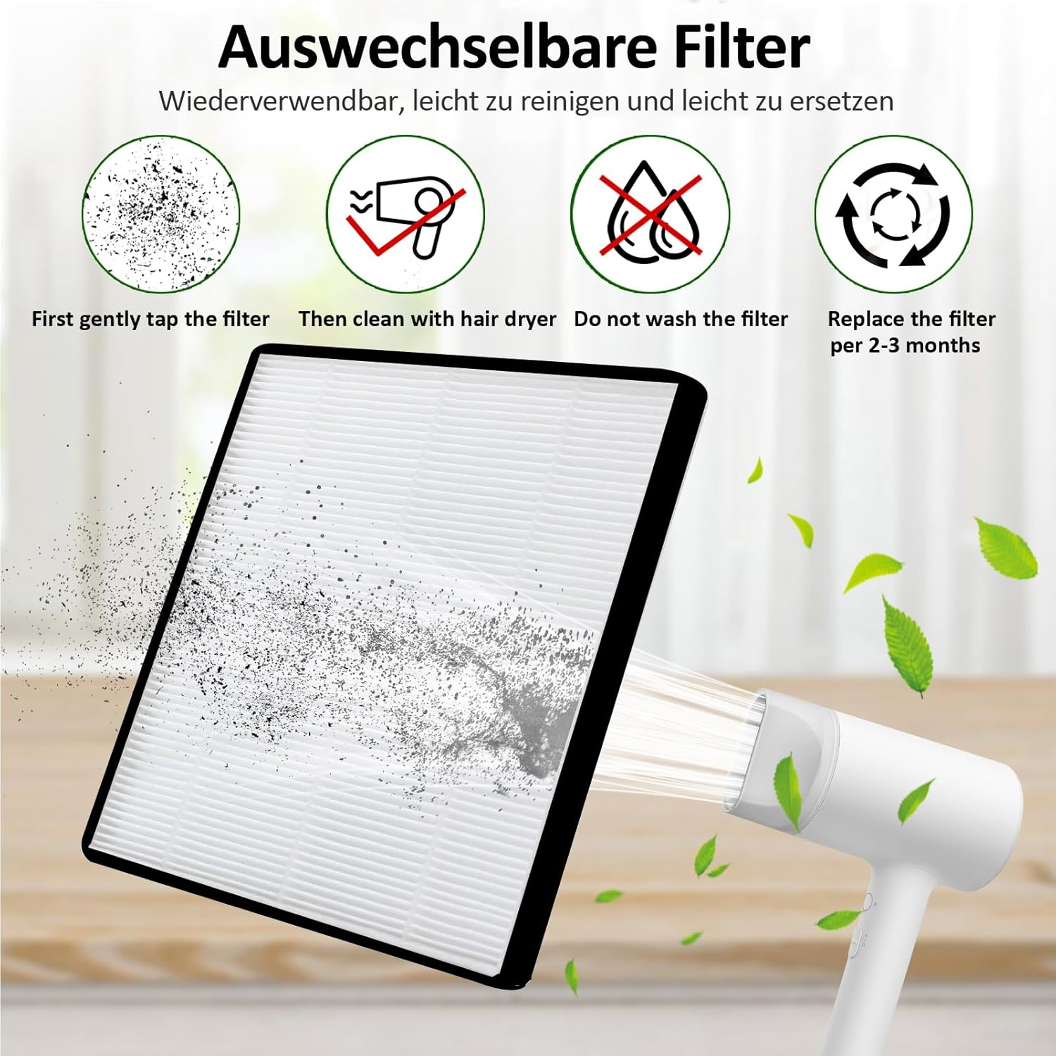 Nail Dust Extractor with Filter, Professional Dust Extraction for Nails Nail Salon, Nail Vacuum Cleaner, Nail Design Manicure, with Cuticle Pusher image number 5