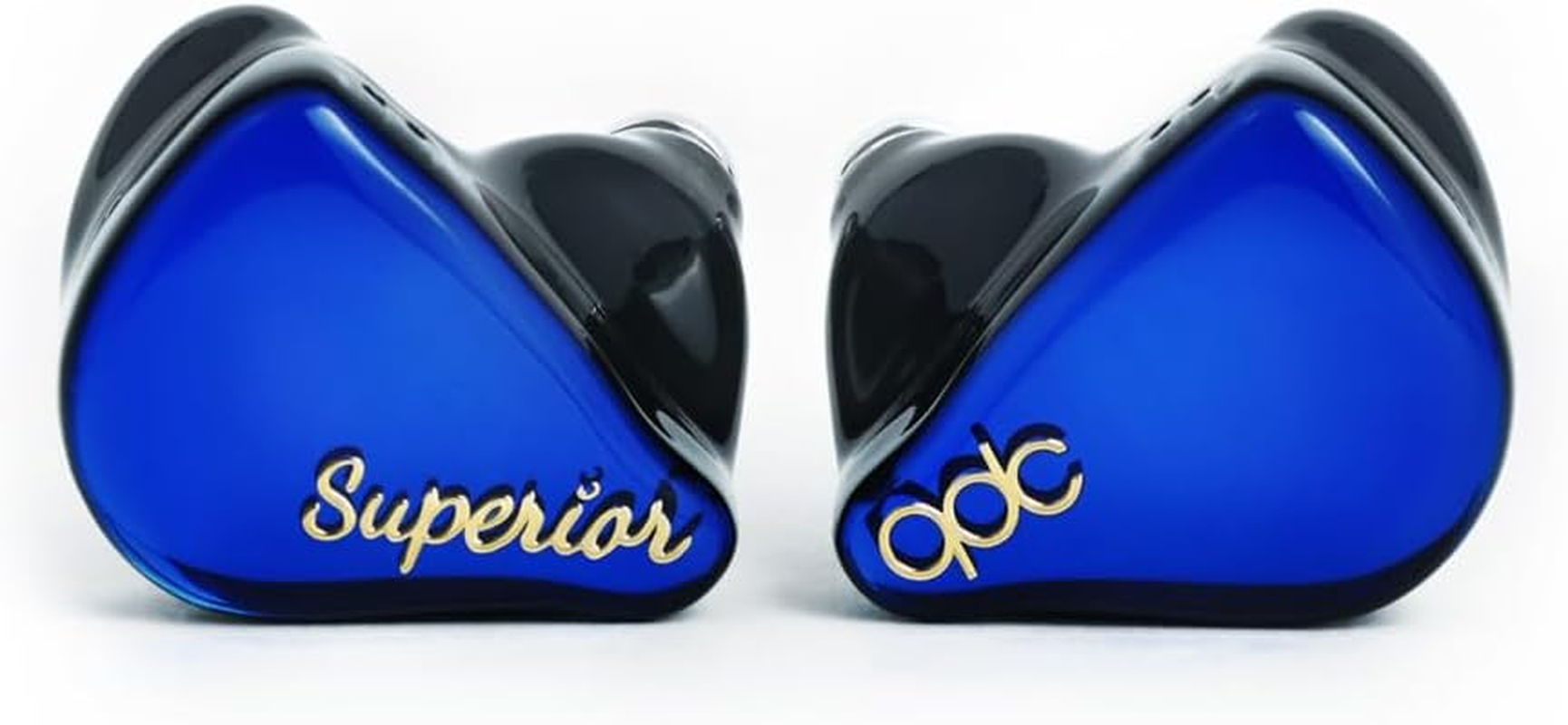 QDC Superior Azure Blue (QDC-SUPERIOR-BL) Earbuds with Single Full Range Dynamic Driver (0.4 Inch (10 Mm) Single Magnetic Circuit & Dual Cavity Structure, Uses Iem2Pin Connector, High Resolution image number 6