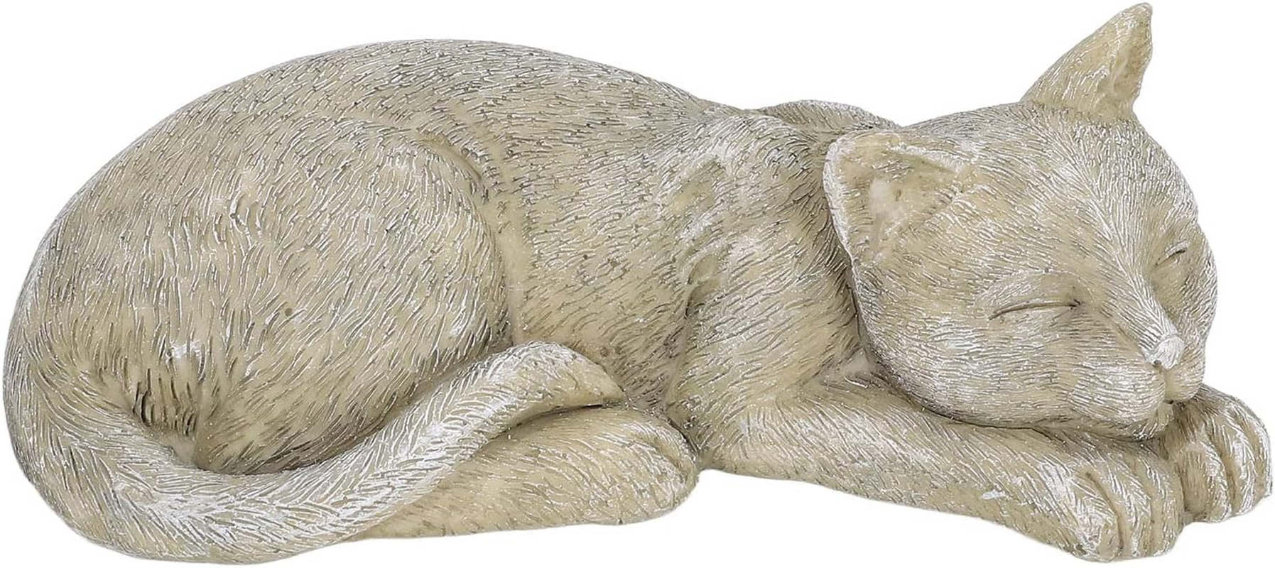 Pet Memorial Tombstone Outdoor Resin Pet Gravestone Cat Dog Sculpture for Garden image number 2