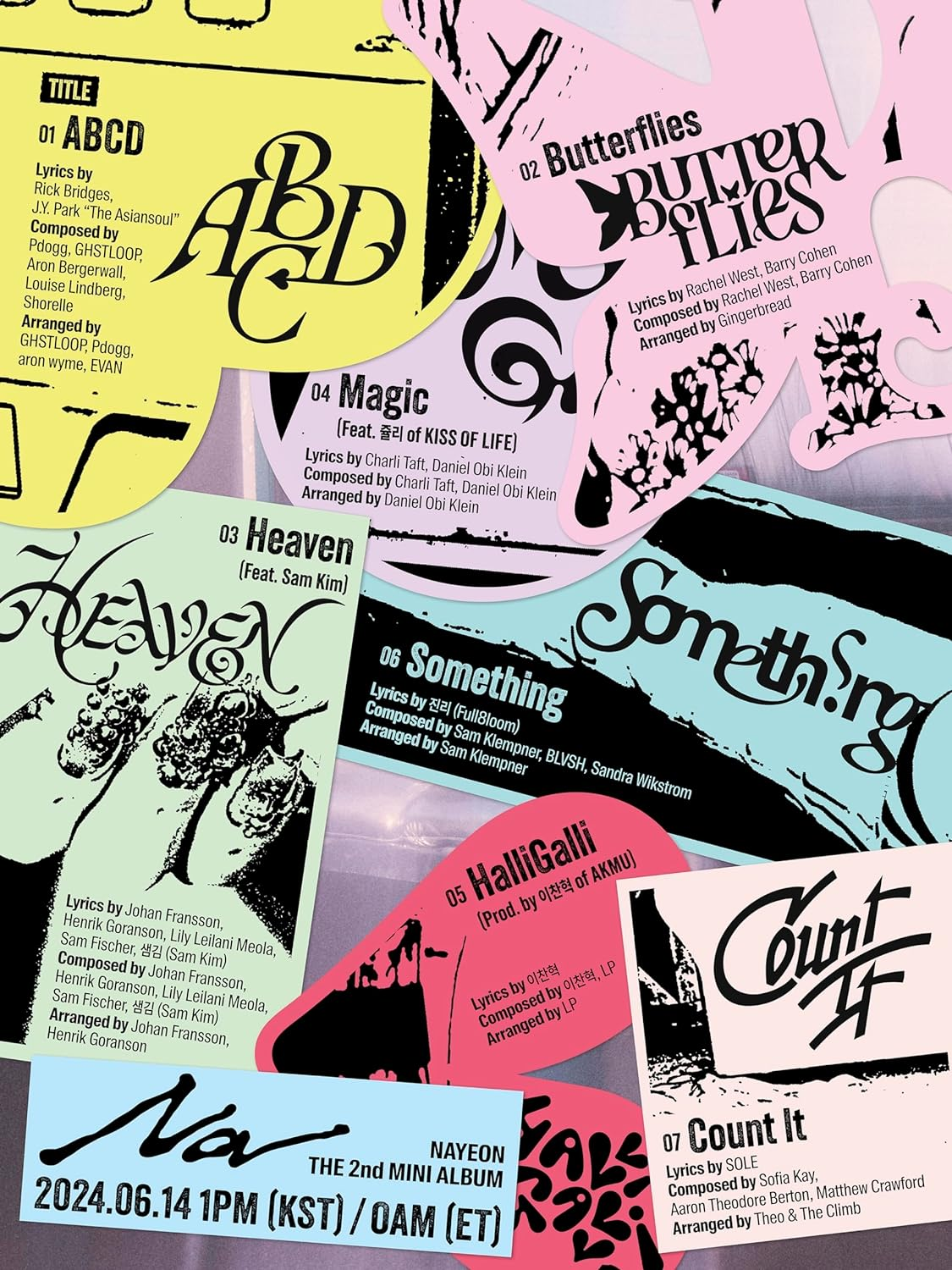 TWICE Nayeon NA 2Nd Mini Album Standard B Version Cd+1P Folded Poster on Pack+88P Photobook+1P Postcard+4P Photocard+8Ea Sticker+1Ea Hang Tag+12P Mini Book+Tracking Sealed NA YEON image number 3