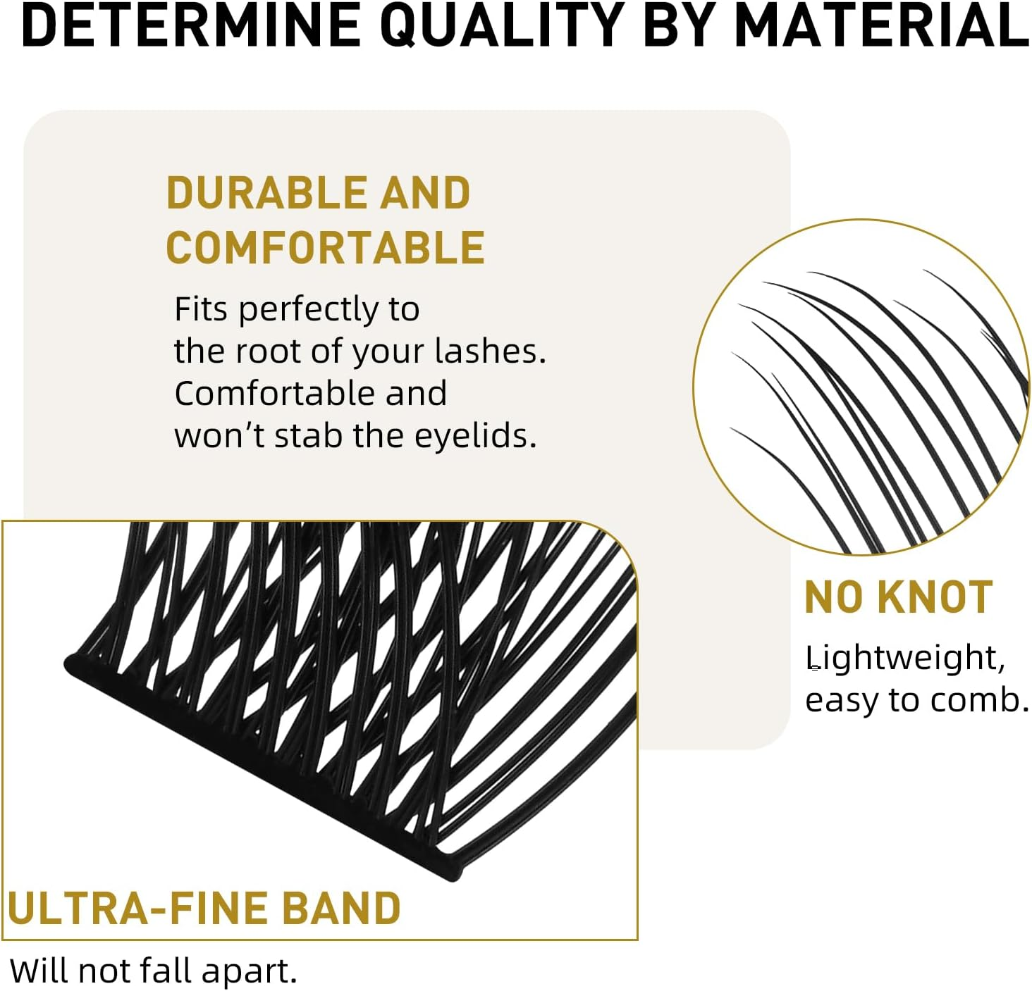 B&Qaugen Lash Clusters D Curl 8-16 Mm DIY Eyelash Extensions 72 Clusters Lashes C D Curl Lash Wispy Individual Lashes Eyelash Clusters Extensions Individual Lashes Cluster DIY at Home (B01-D-8-16Mix) image number 3