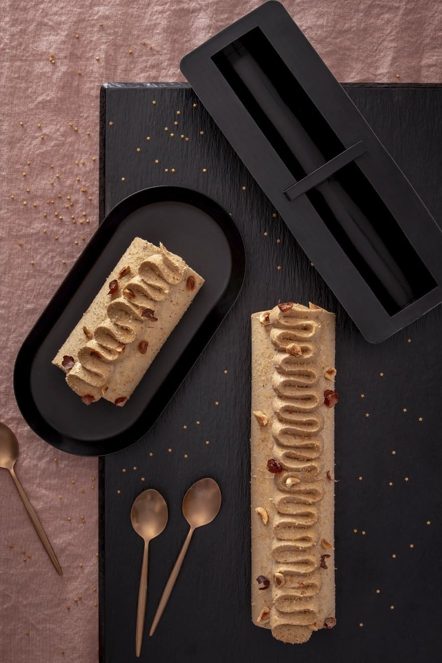 Flexipan by Silpat&reg; Innovative 2-In-1 Non-Stick Baking Mold Co-Created with Chef Nicolas Paciello - Handcrafted in France since 1965 - Certified Food Safe Flexipan&reg; Technology (Log Pan) image number 2