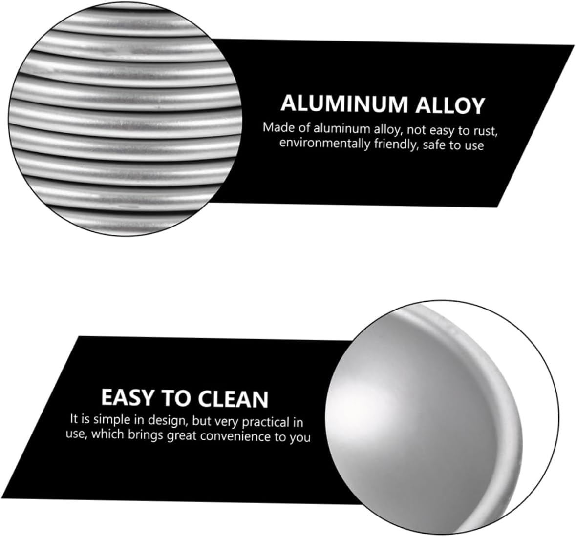 10Pcs Aluminum Mold DIY Bath Bomb Salt Mold Crafting Baking for Making Bath Bombs and Cakes at Home image number 1