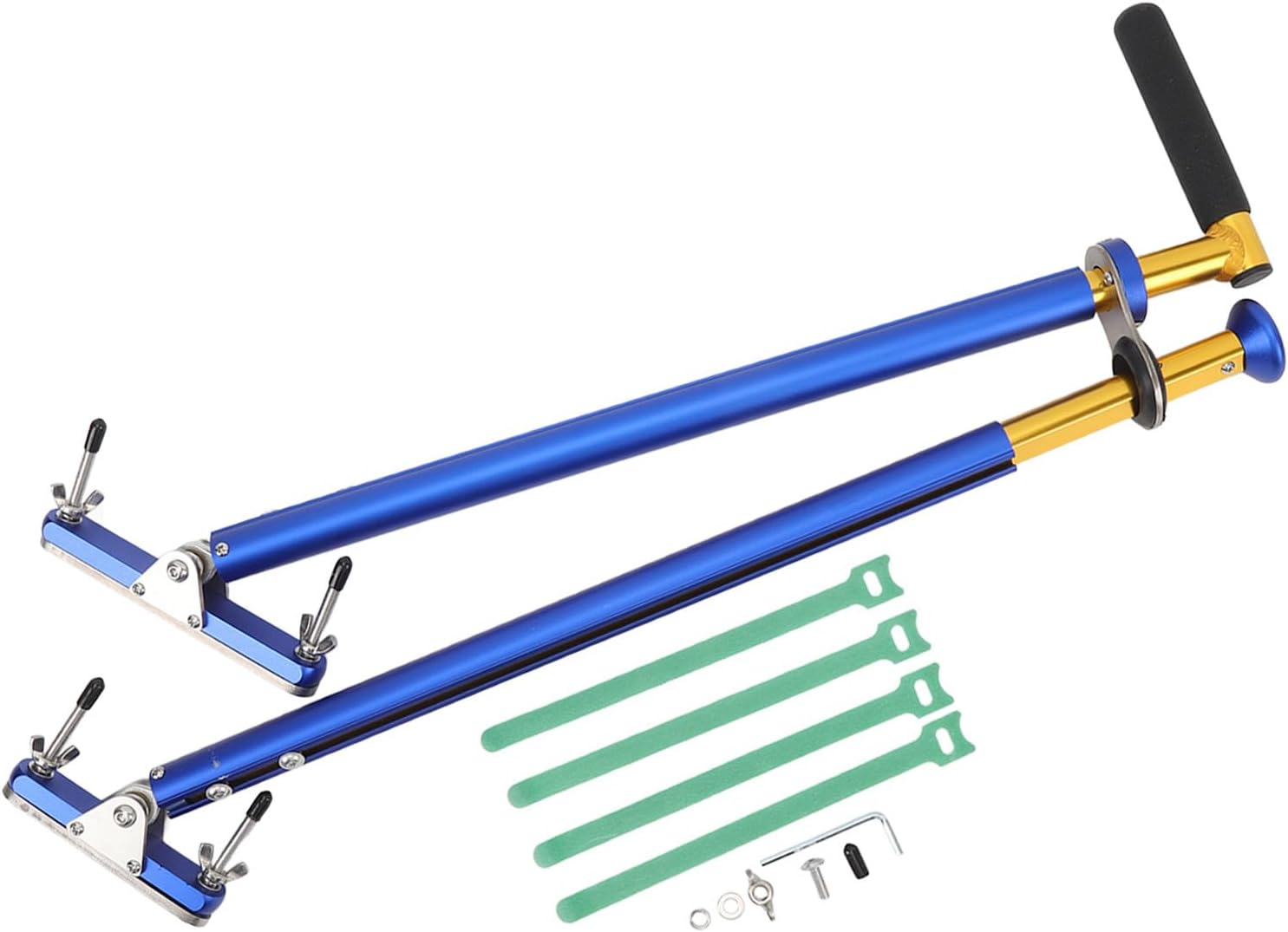 Bewinner Handicap Driving Hand Control | Metal Car Pedal Extenders | 34Inch Accelerator & 32Inch Brake Disabled Car Stickers for Disabled Car Driving image number 5