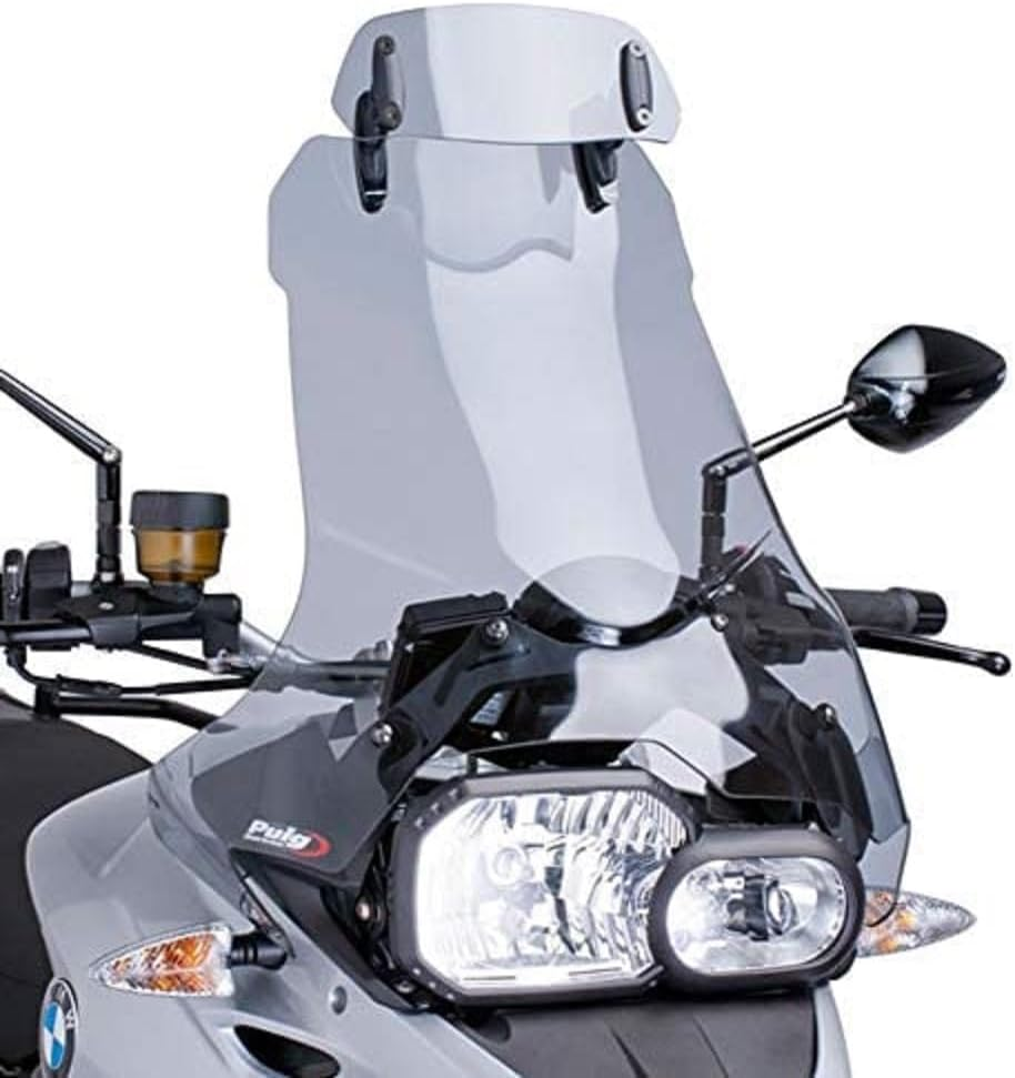 Puig 6319H Multiregulable Visor Clip-On, Smoke - Smoke image number 2