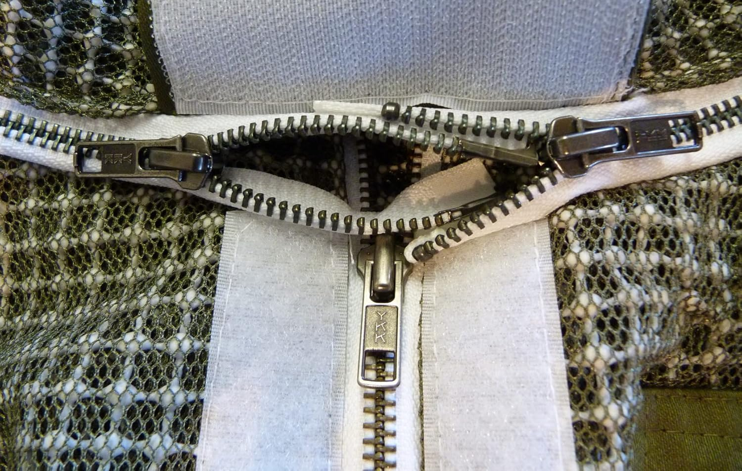 AGS round Hat Veil Three Layer Ultra Ventilated Green Beekeeping Suit Professional Bee Suit Beekeeper Beekeeping Suit (2XL) image number 4