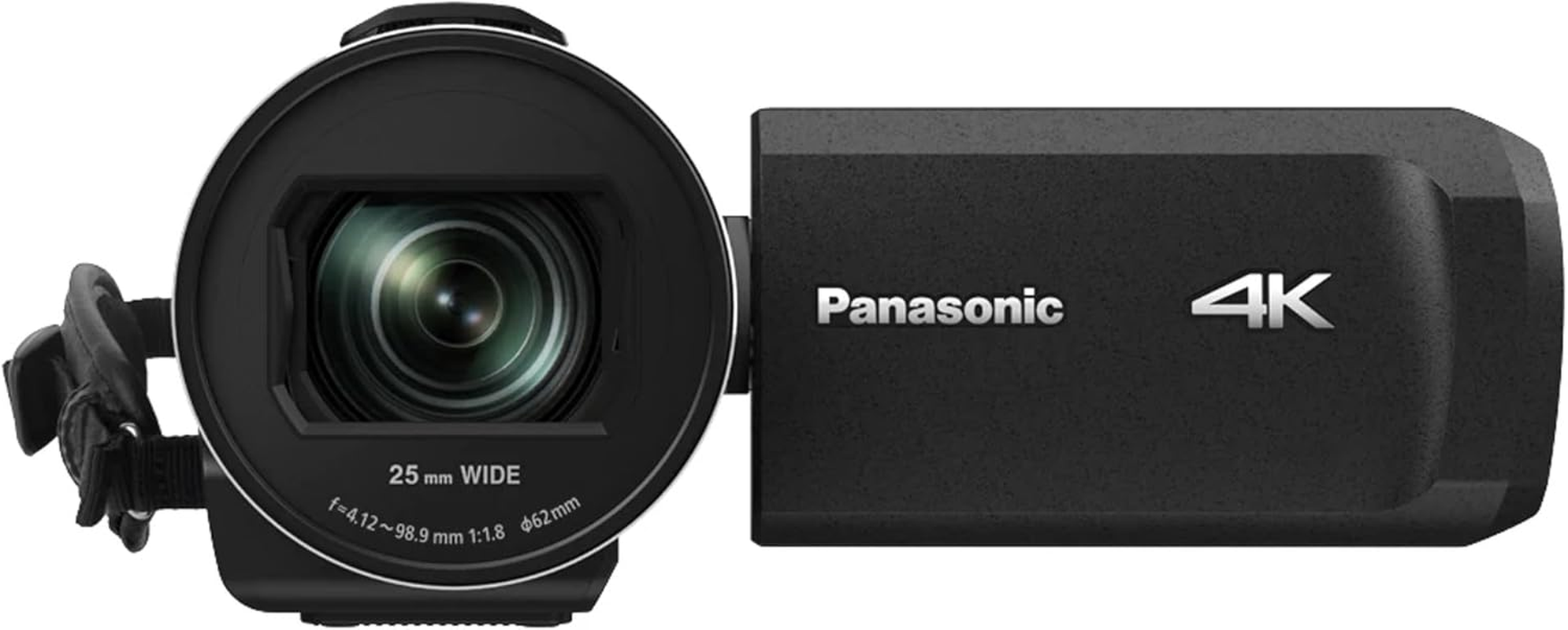 Panasonic 4K Ultra HD Camcorder with Bright F1.8 Lens, 25Mm Wide, Optical 24X Zoom, and 4K Cropping for Great Editing Results (HC-VX3GN-K) image number 5