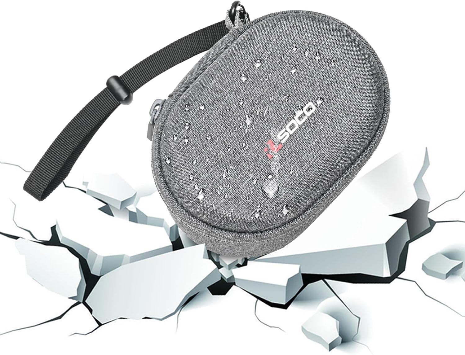 RLSOCO Hard Case for Logitech Lift Vertical/Mx Vertical Wireless Ergonomic Mouse - Grey (Case Only) image number 6