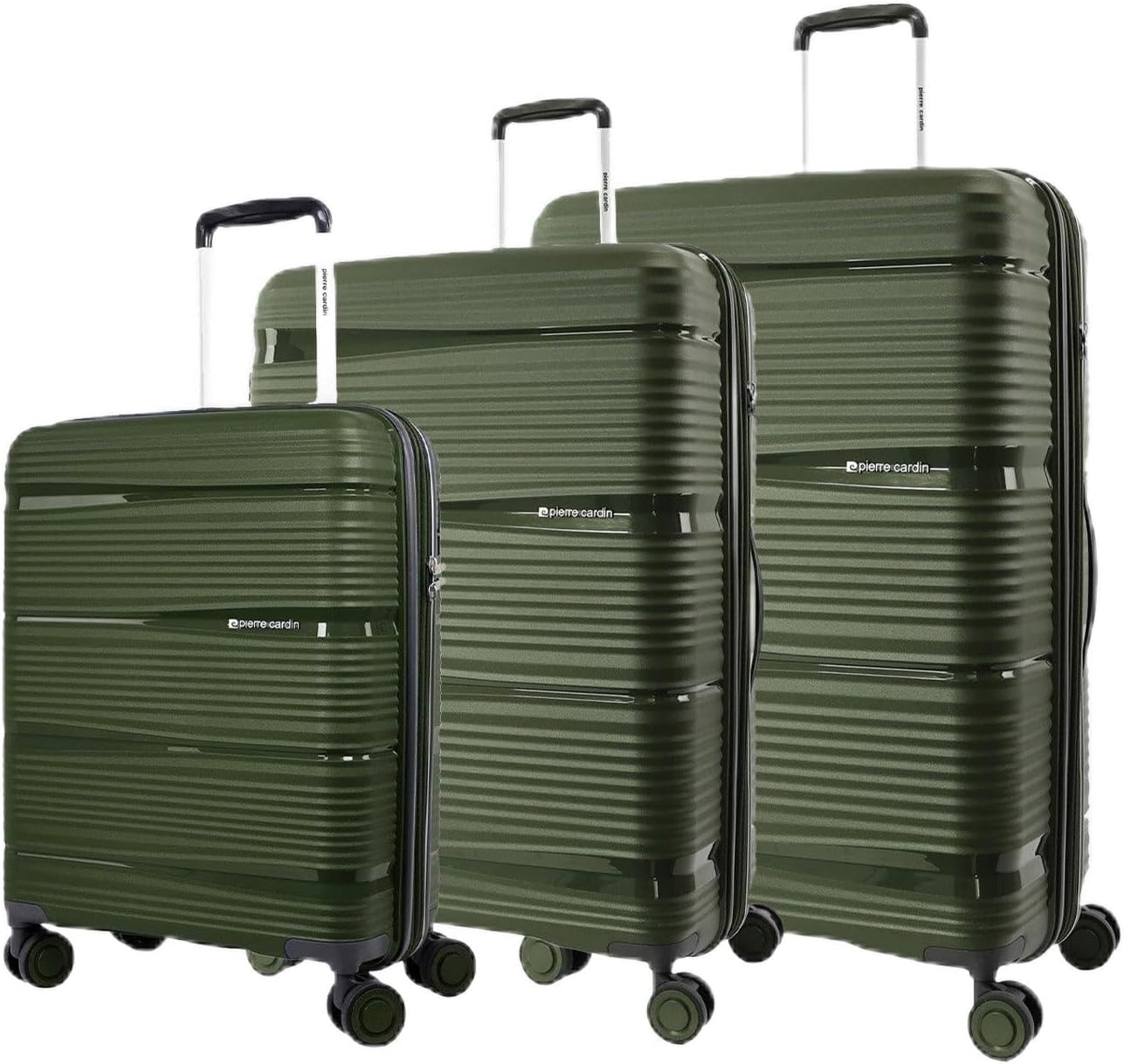 Pierre Cardin Normandy 73Cm Large Hard Shell Suitcase in Navy image number 6