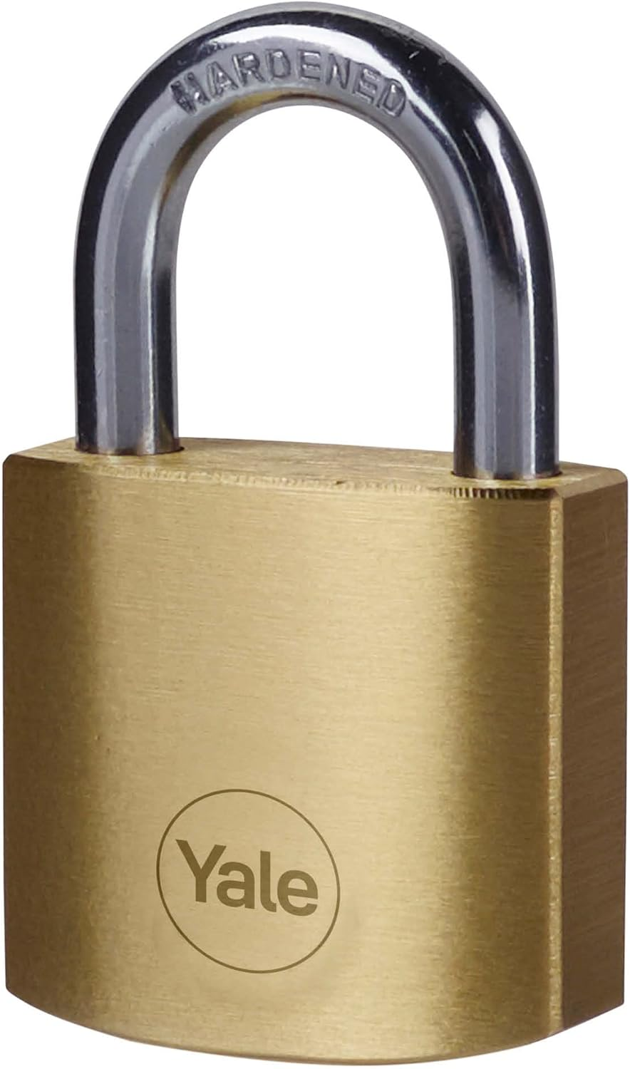 Yale - Y110B/30/115/2 Standard Security 30Mm Brass Padlock, Pack of 2 - Open Hardened Steel Shackle - 3 Keyed Alike Keys image number 2