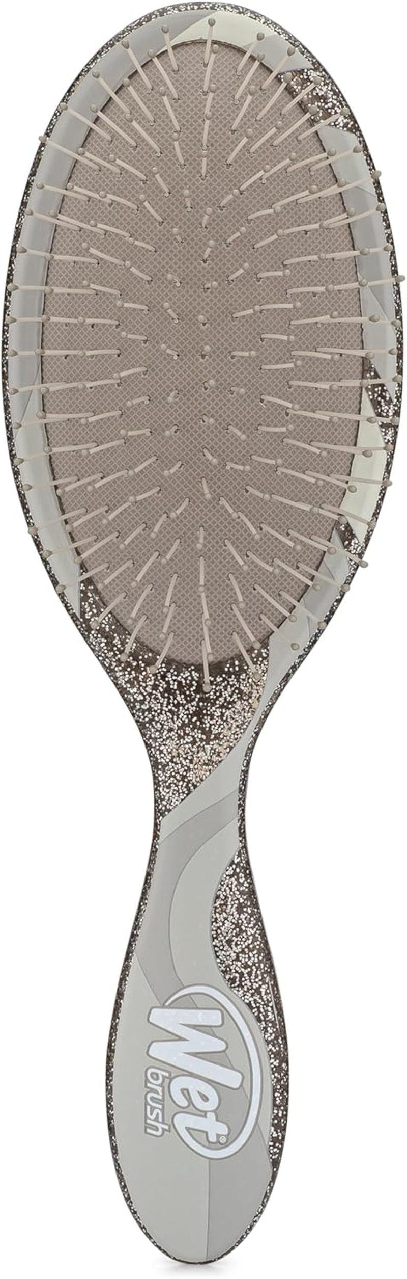 Wet Brush Original Detangler Hair Brush, Green (Glitter Vortex) - Ultra-Soft Intelliflex Bristles - Detangling Brush Glides through Tangles (Wet Dry & Damaged Hair) - Women & Men