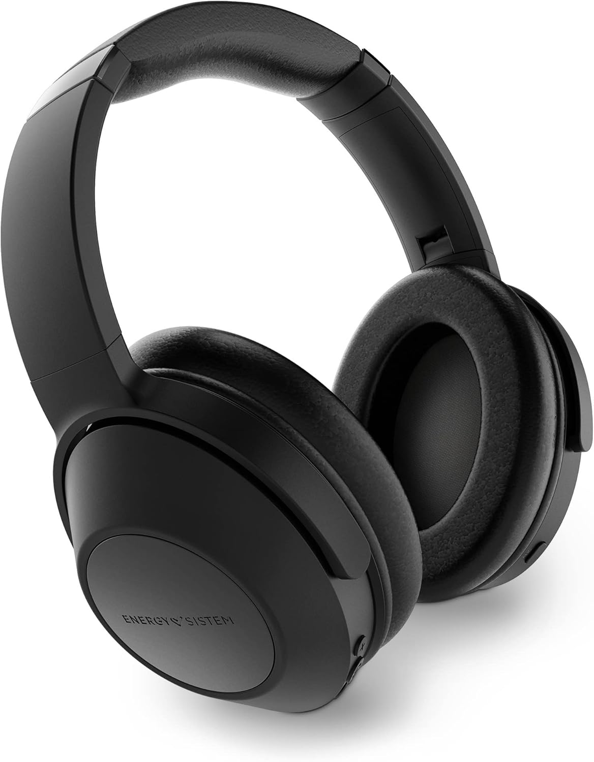 Energy Sistem Headphones BT Travel 6 ANC Headphones Noise Isolating Outdoor Wireless Helmets (Active Noise Cancelling, Insulation Cushion, Quick Charge) - Black image number 1