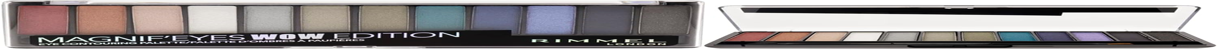Rimmel Magnif'Eyes Eyeshadow Palette, Wow, 0.5 Ounce, Pack of 1 image number 4