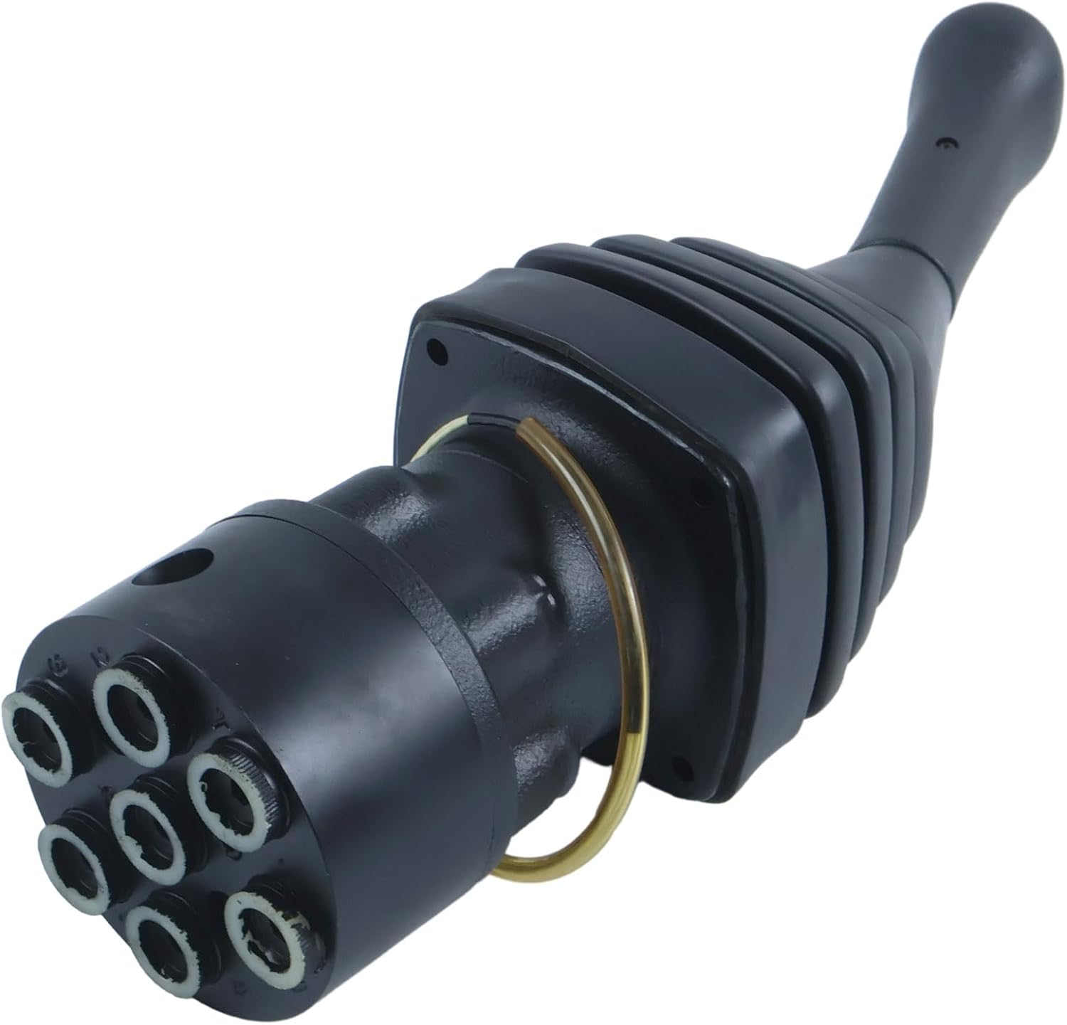 Left Hand Pilot Valve Joystick 2406R260D2 2436U2581F3 Compatible with Kobelco SK60 SK200 SK220LC SK300-2 SK120LC SK300LC-2 SK220LC-3 New Holland Excavators image number 4