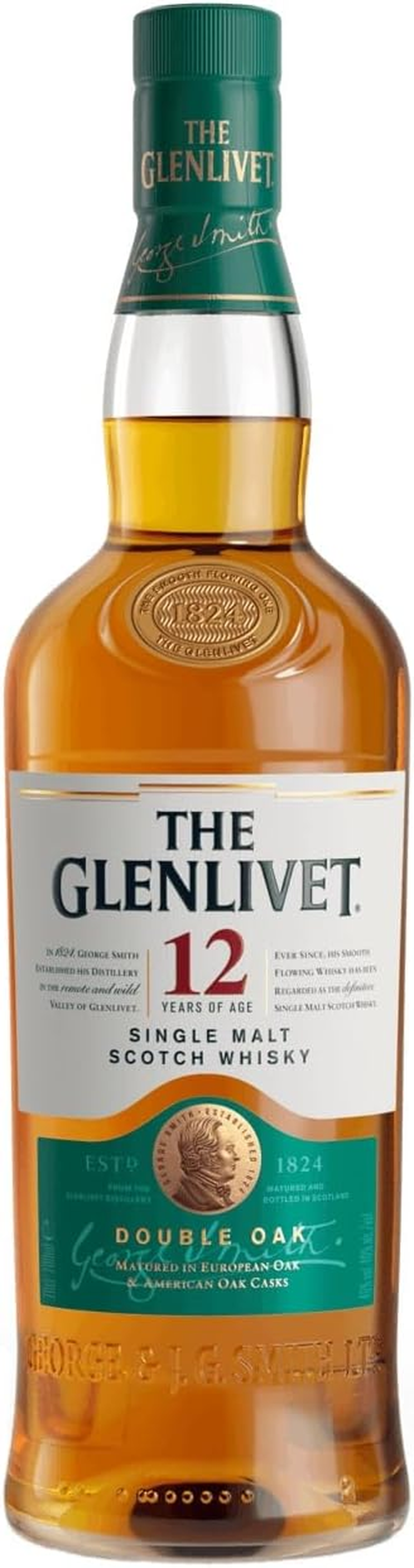 The Glenlivet 12 Year Old Single Malt Scotch Whisky 700Ml