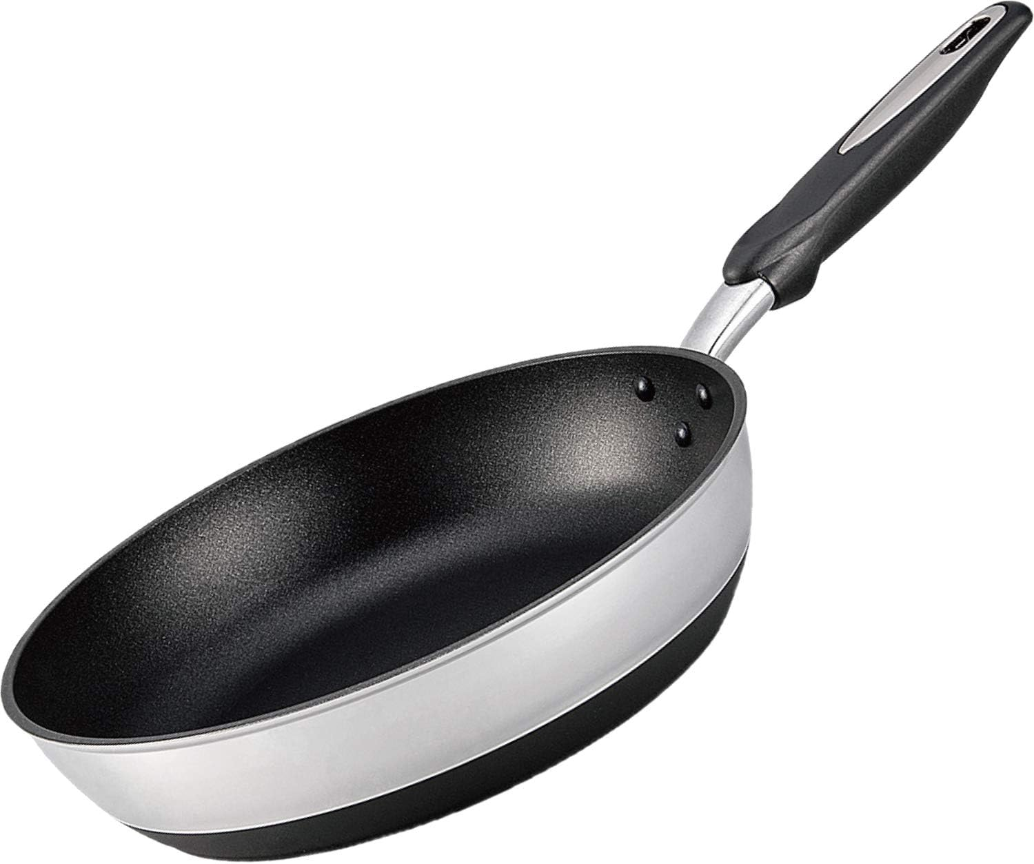 Hokuriku Aluminum IH High Cast Premium Frying Pan, 11.0 Inches (28 Cm), Made in Japan, Silver image number 6