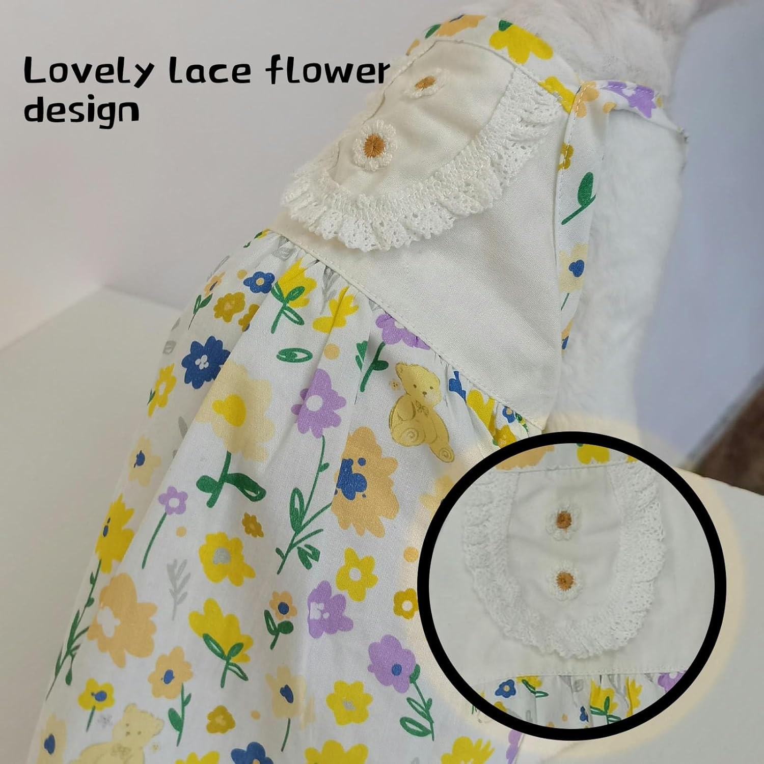 IUOUTG Cute Hairless Sphynx Cat Clothes Soft Hairless Cat Princess Dress Thin Pet Pullover Vest Breathable Kitten Pajamas Cat Apparel Cat Skirt for Cornish Rex, Devon Rex image number 4