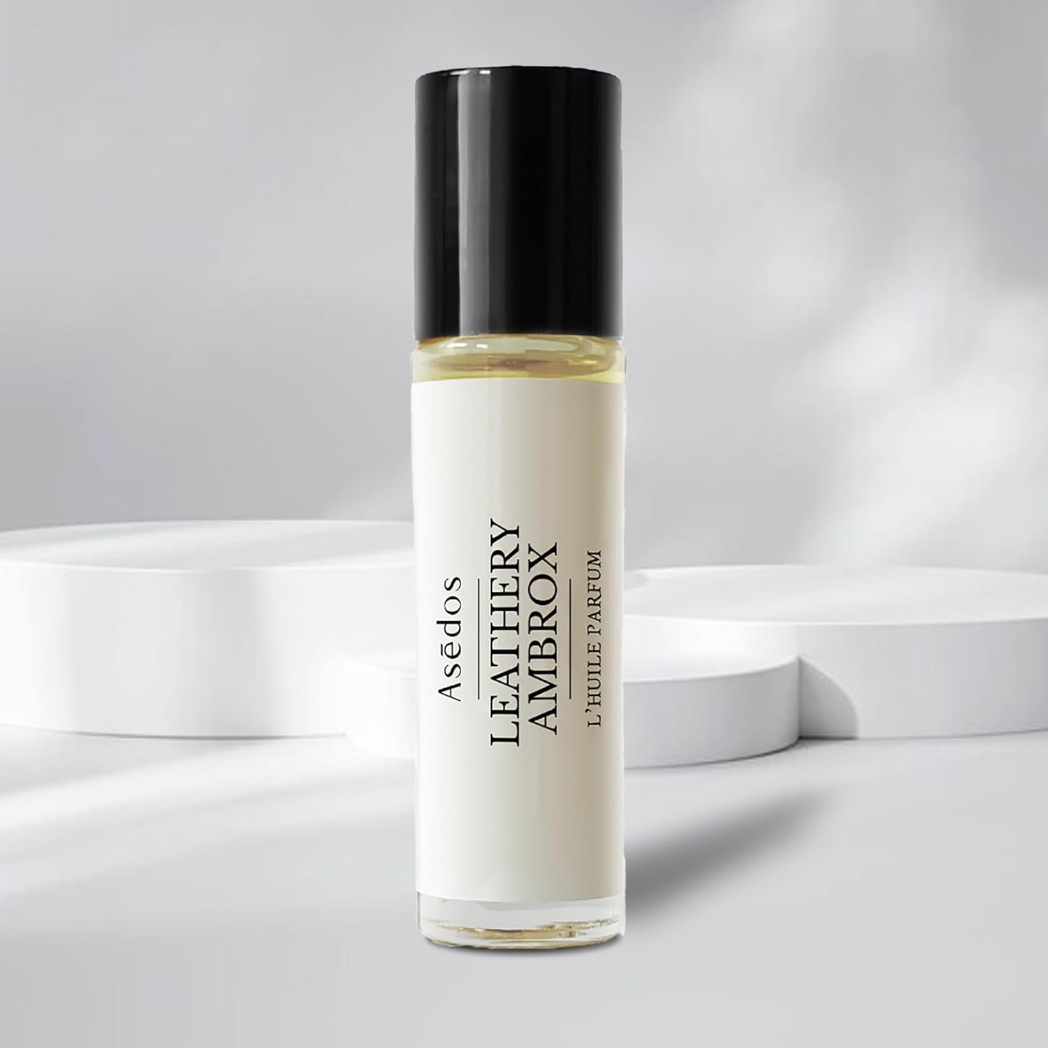 Asedos - Leathery Ambrox Perfume Oil | Inspired by LL Santal 33 | Rollerball | Unisex Attar Oil | Vegan, Paraben Free, Phthalate Free | Animal Cruelty Free | 10Ml 0.34 Fl Oz image number 5