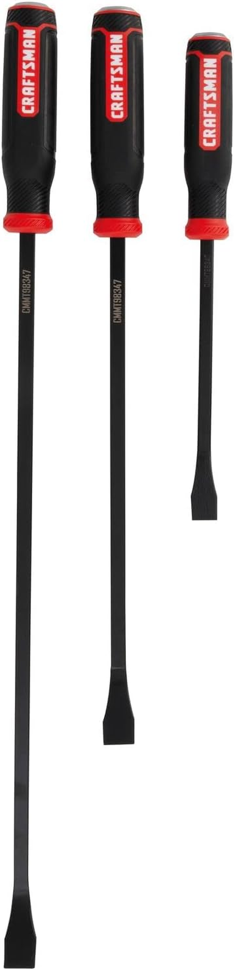 CRAFTSMAN Utility Pry Bar Set, 3 Piece, Includes 12&rdquo;, 18&rdquo; & 24&rdquo; (CMMT98347)