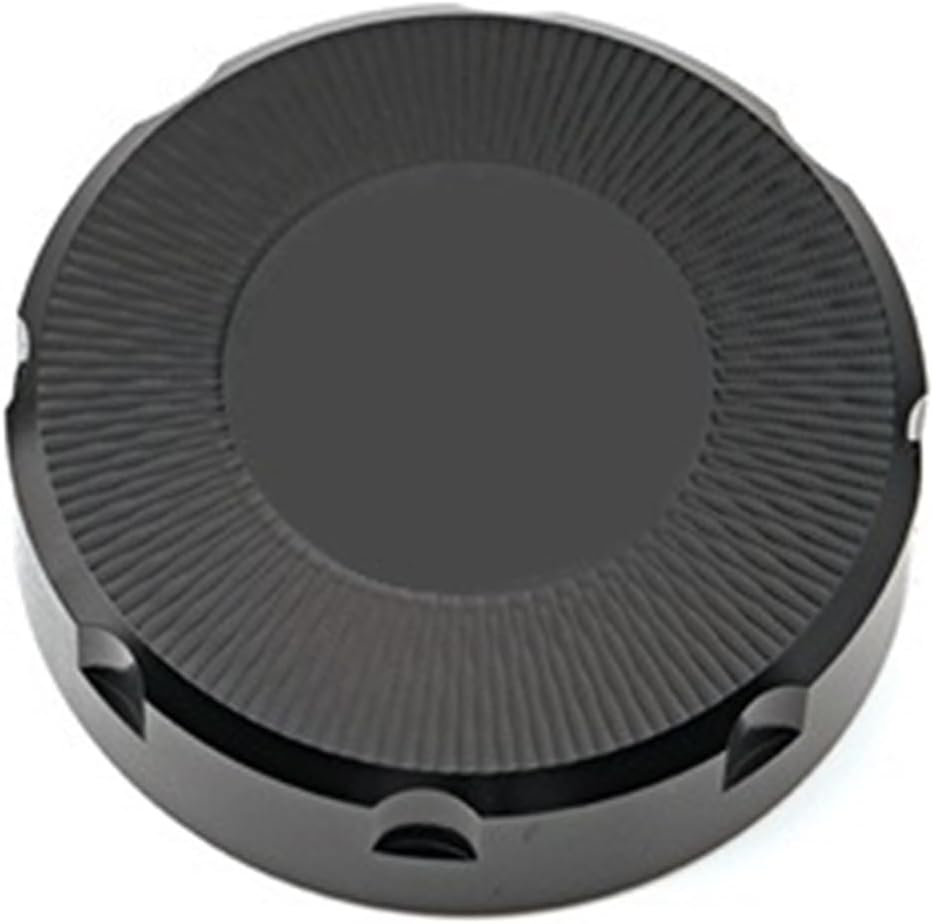 KJJKMJHU Fit for Indian FTR1200 FTRX100 FTR 1200 X100 2019-2024+ INDIAN Accessories Motorcycle Rear Front Brake Fluid Covers(Frbc Black)