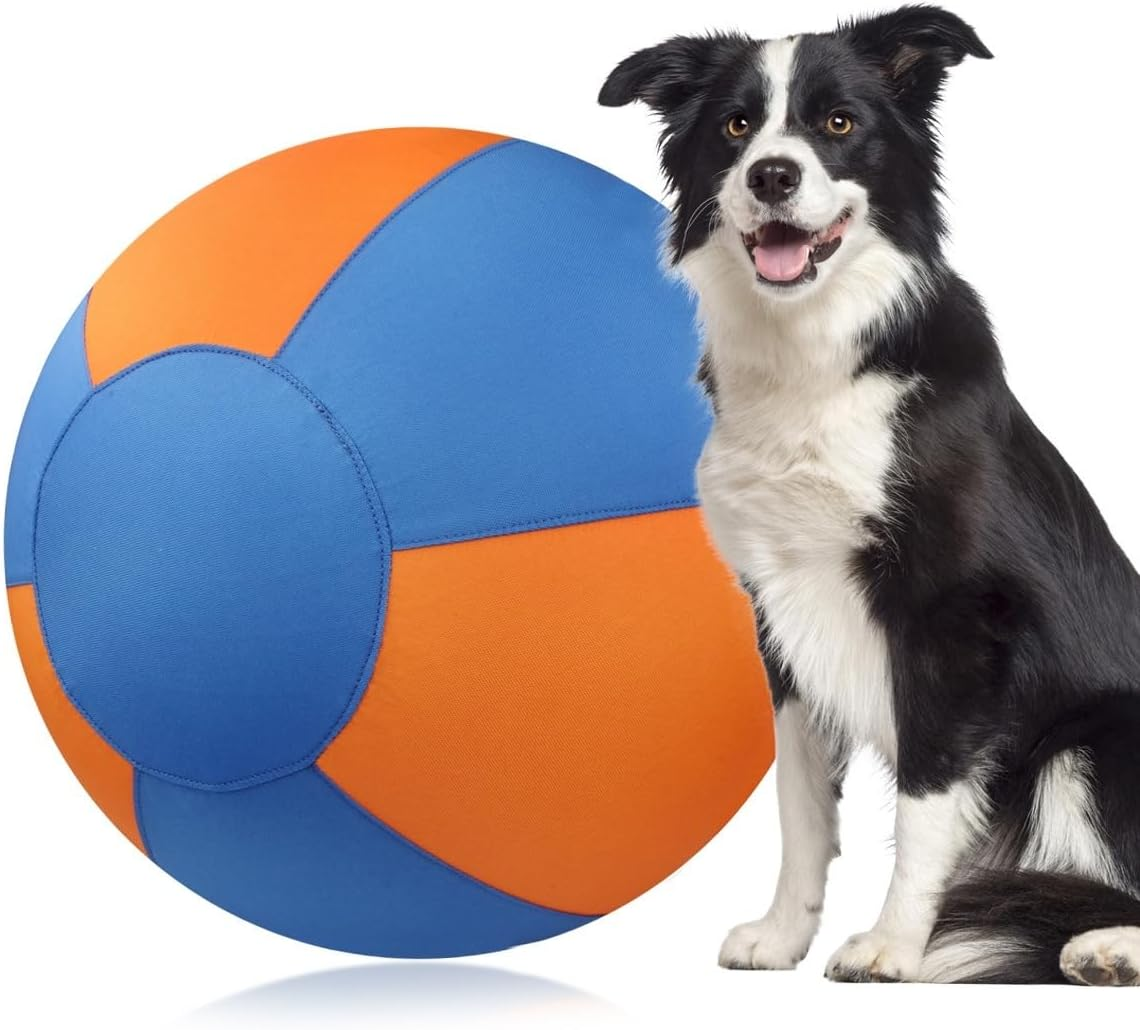 Herding Ball for Dogs, 45Cm Dog Herding Ball, Dog Agility Equipment, for Australian and German Shepherd Collie, Dog Toys for Christmas, Birthday Gifts image number 1