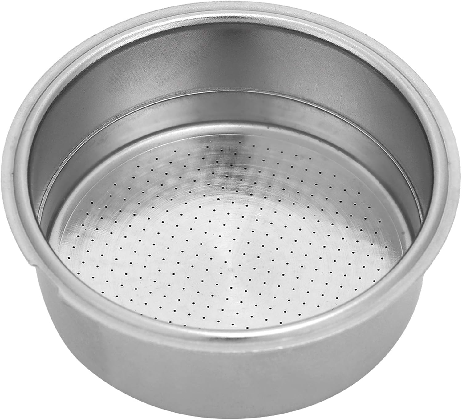 MUNEFE Stainless Steel Filter Basket, Coffee Filter Basket, Espressos Filter Basket for Home Use, Tea Shop, Coffee Shop, Etc image number 4