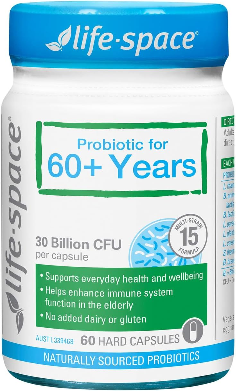 Life Space Probiotic Capsules for 60+ Years, 60 Count image number 1
