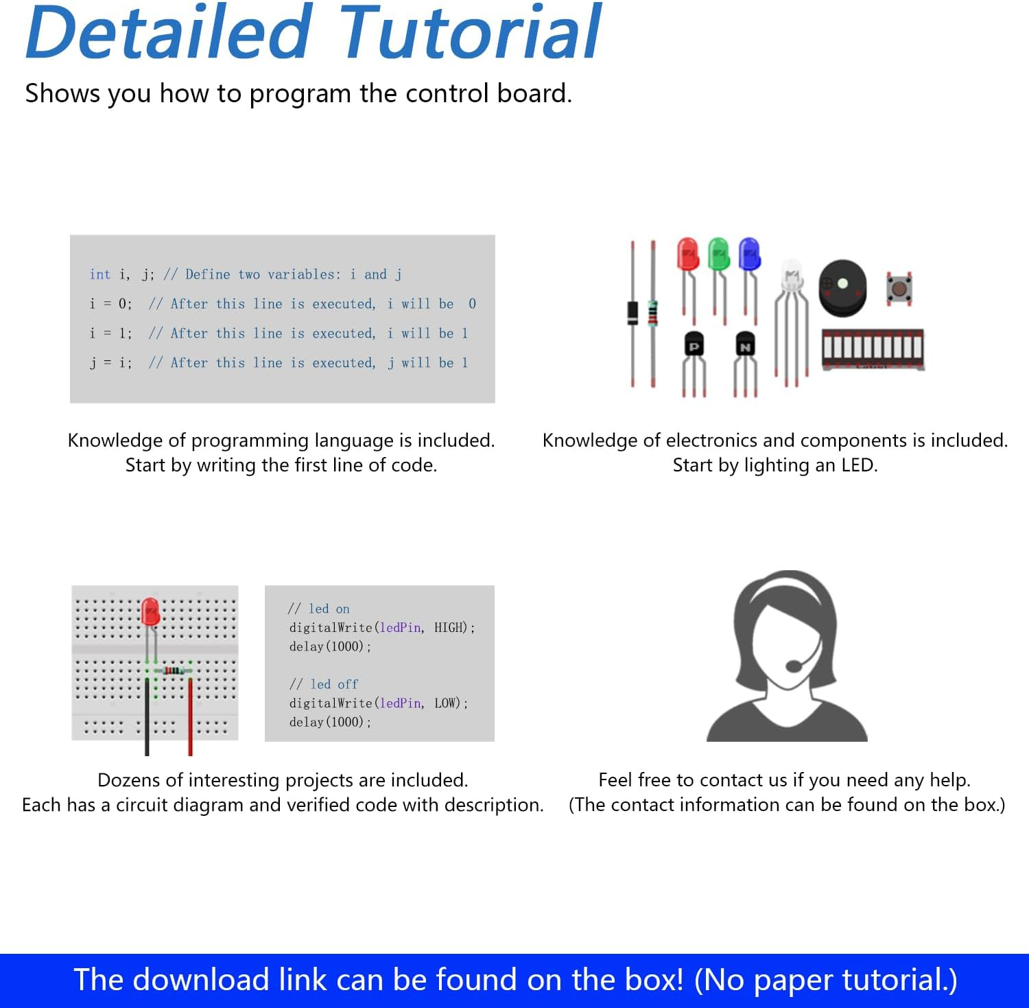 Freenove Super Starter Kit with Board V5 Rev4 Mini (Compatible with Arduino IDE), Arm Cortex-M4 Microcontroller, 305-Page Detailed Tutorial, 172 Items, 60 Projects - With V5 (Rev4) Mini image number 1