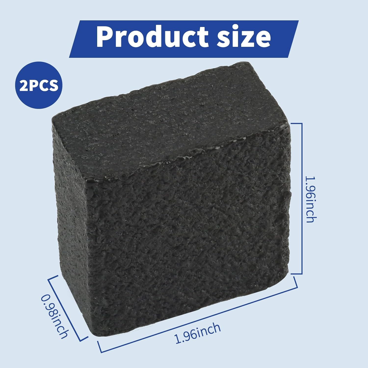 WALACT 2PCS Pickleball Paddle Eraser, Pickleball Paddle Cleaner, Quick & Effective Pickleball Accessories to Remove Ball Residue, Dirt and Scratches image number 1