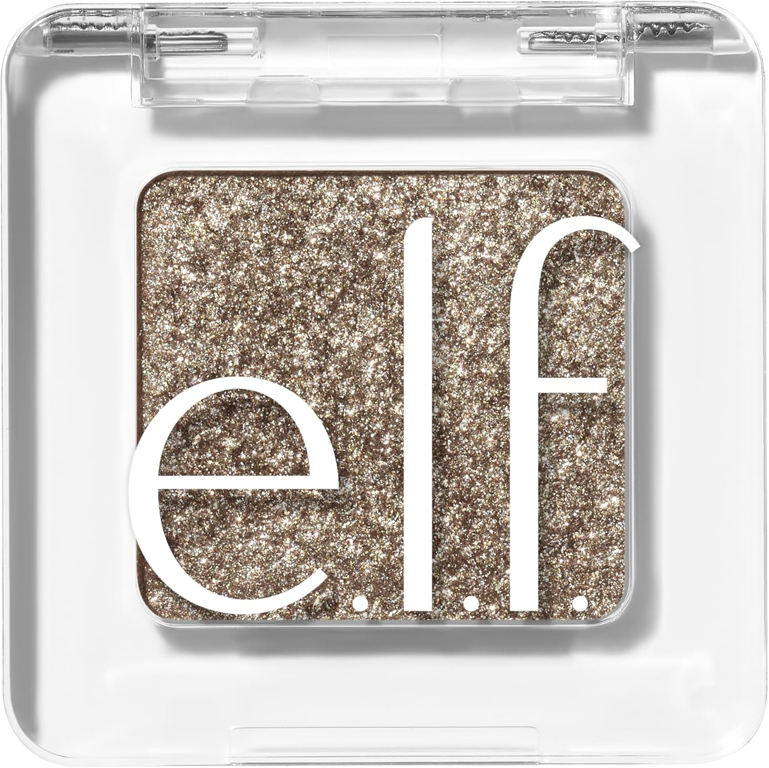 E.L.F. Fine as Fleck Glitter Eyeshadow, Long-Lasting Sheer Eye Makeup with a Shimmer Finish, Soft, Smooth Formula, Vegan & Cruelty-Free, Straight Fire