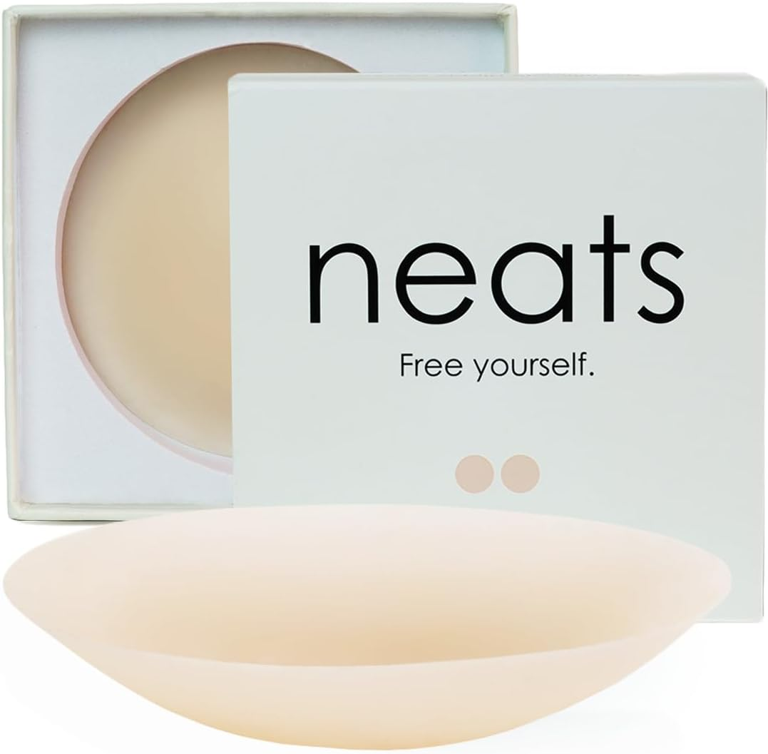 NEATS Nipple Covers for Women, Hypoallergenic Adhesive & Reusable Breast Pasties image number 5