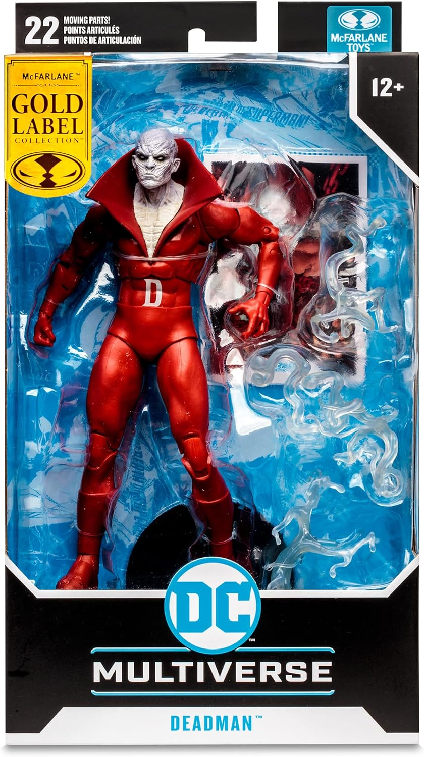 Mcfarlane Toys DC Multiverse Rebirth Deadman Gold Label Action Figure, 7-Inch Size image number 6