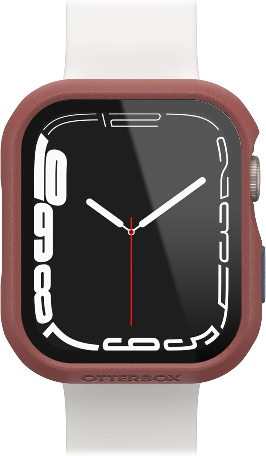 Otterbox Eclipse Watch Bumper with Integrated Glass Screen Protector for Apple Watch Series 9/8/7-45Mm, Tempered Glass, Shockproof, Drop Proof, Sleek Protective Case for Apple Watch, Brown/Blue