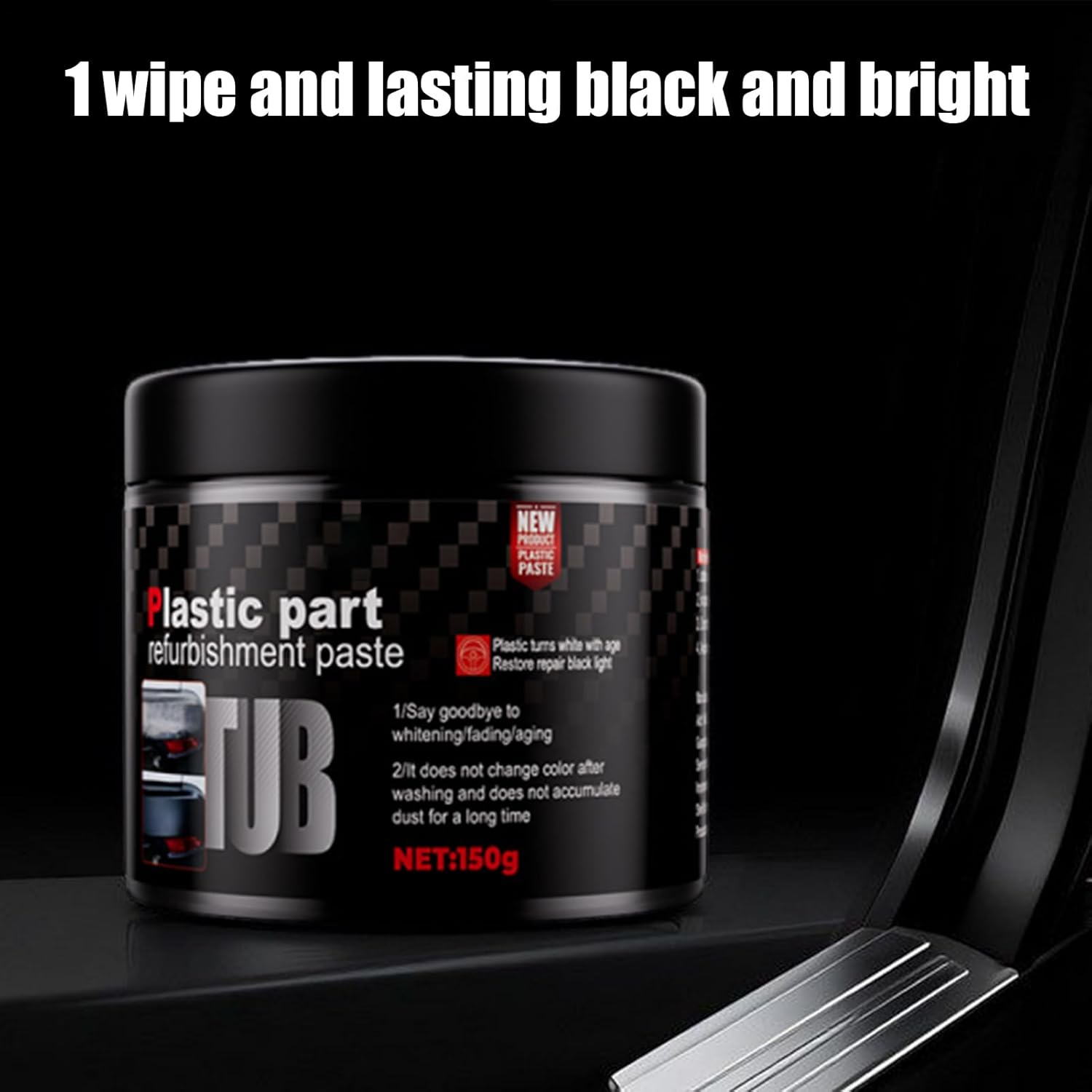 Leather Maintenance Cream for Car, Automotive Leather Seat Polish Cream, Multifunctional Car Polishing Conditioner for Vehicles RV image number 1