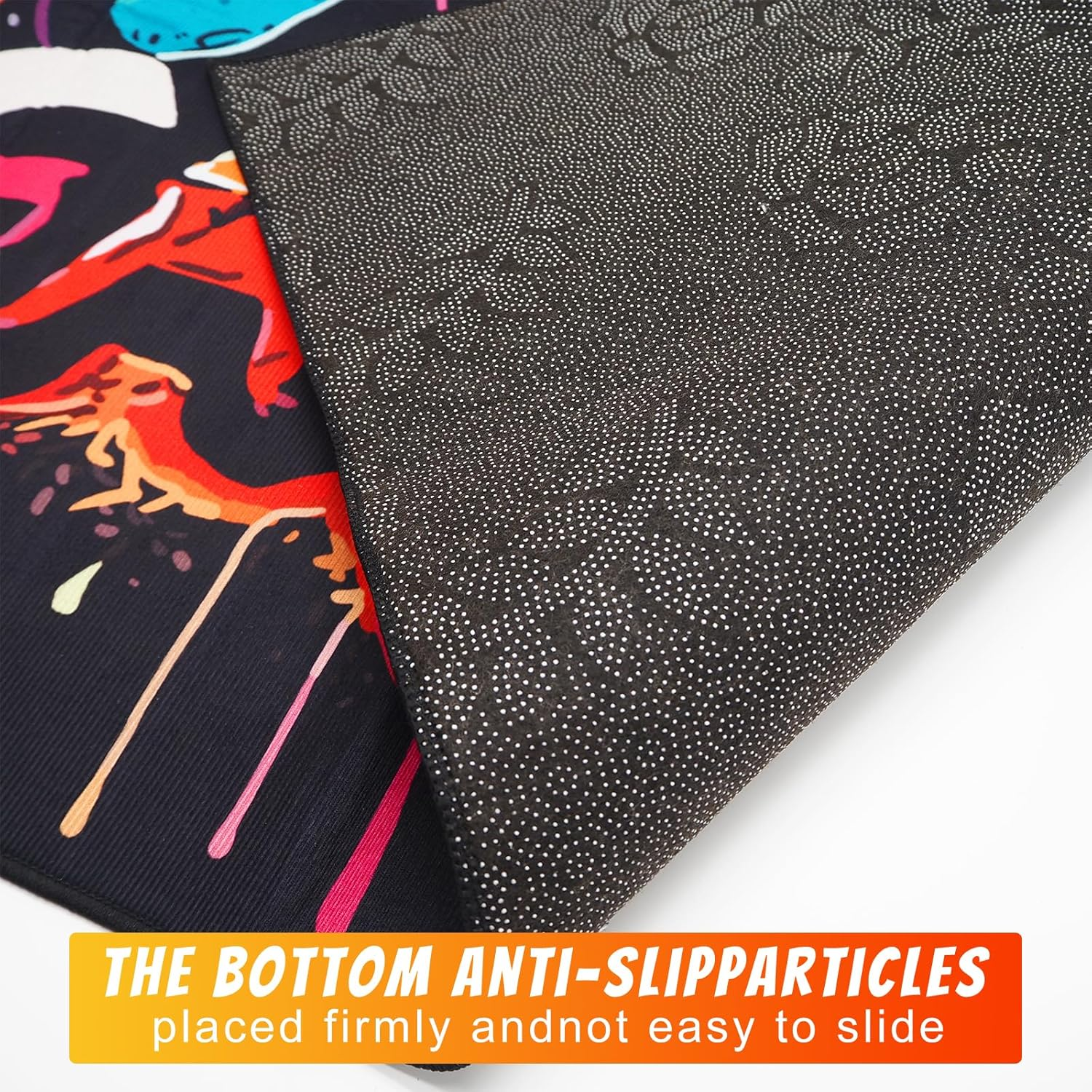 Gaming Area Rug for Boy Room, Extra Large Non-Slip Gamer Play Mat for Playroom, 3D Colorful Gamers Have Fun Activity Centerpiece Playmat Floor Carpet for Kids Gaming Room Decor (Gamer 5, 200X300Cm) - Gamer 5 image number 5