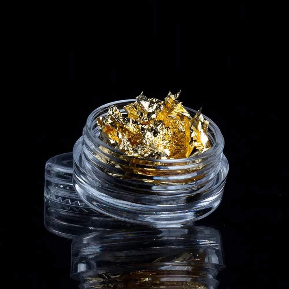 24 Packs Foil Nail Paillette Chip Nails Art Decorations 3D Art Applique Decoration Kit image number 5