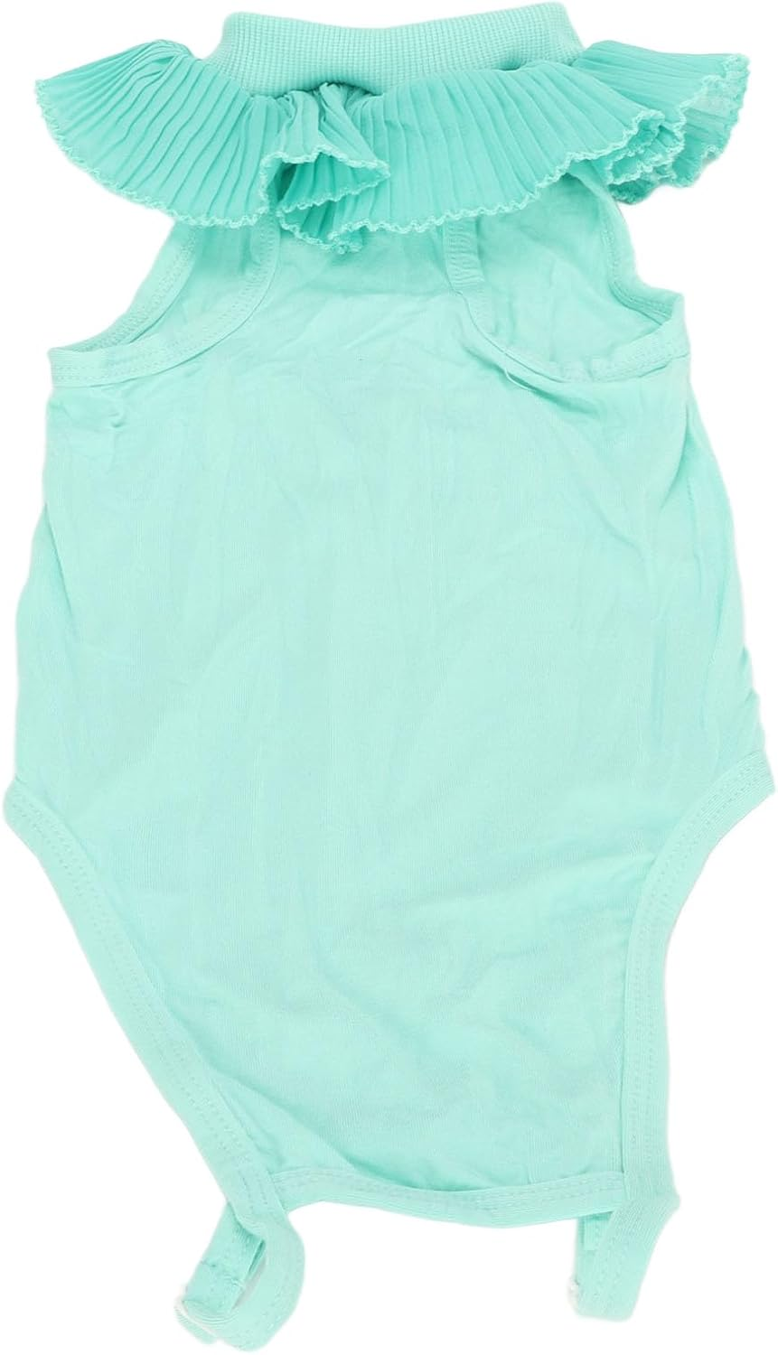 JOROBURO Cat Recovery Suit, Breathable Adjustable Prevent Licking Cat Post Surgery Shirt, Skin Friendly Fashion Kitten Surgery Recovery Shirt for Abdominal Wounds Skin Diseases(M) image number 5